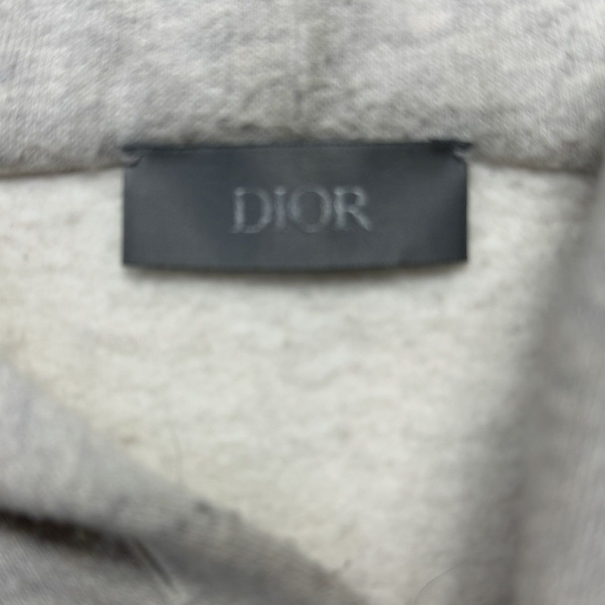Dior × ERL Dior ERL Gray Hoody Surf Swirl Hoody Size US XL / EU 56 / 4 - 4 Thumbnail
