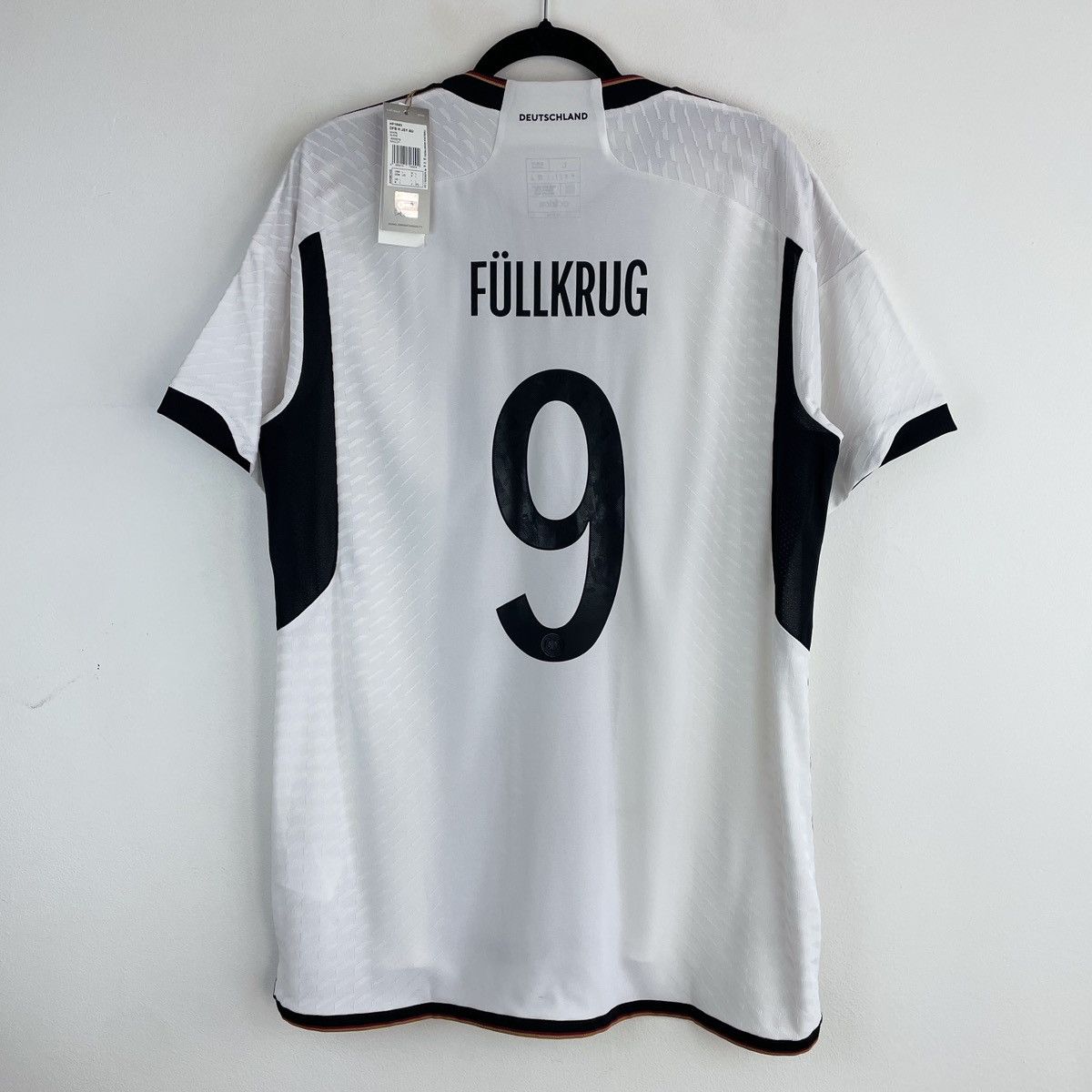 Adidas Germany Fullkrug Authentic Adidas HEAT.RDY Jersey 2022/2023 Size US L / EU 52-54 / 3 - 2 Thumbnail