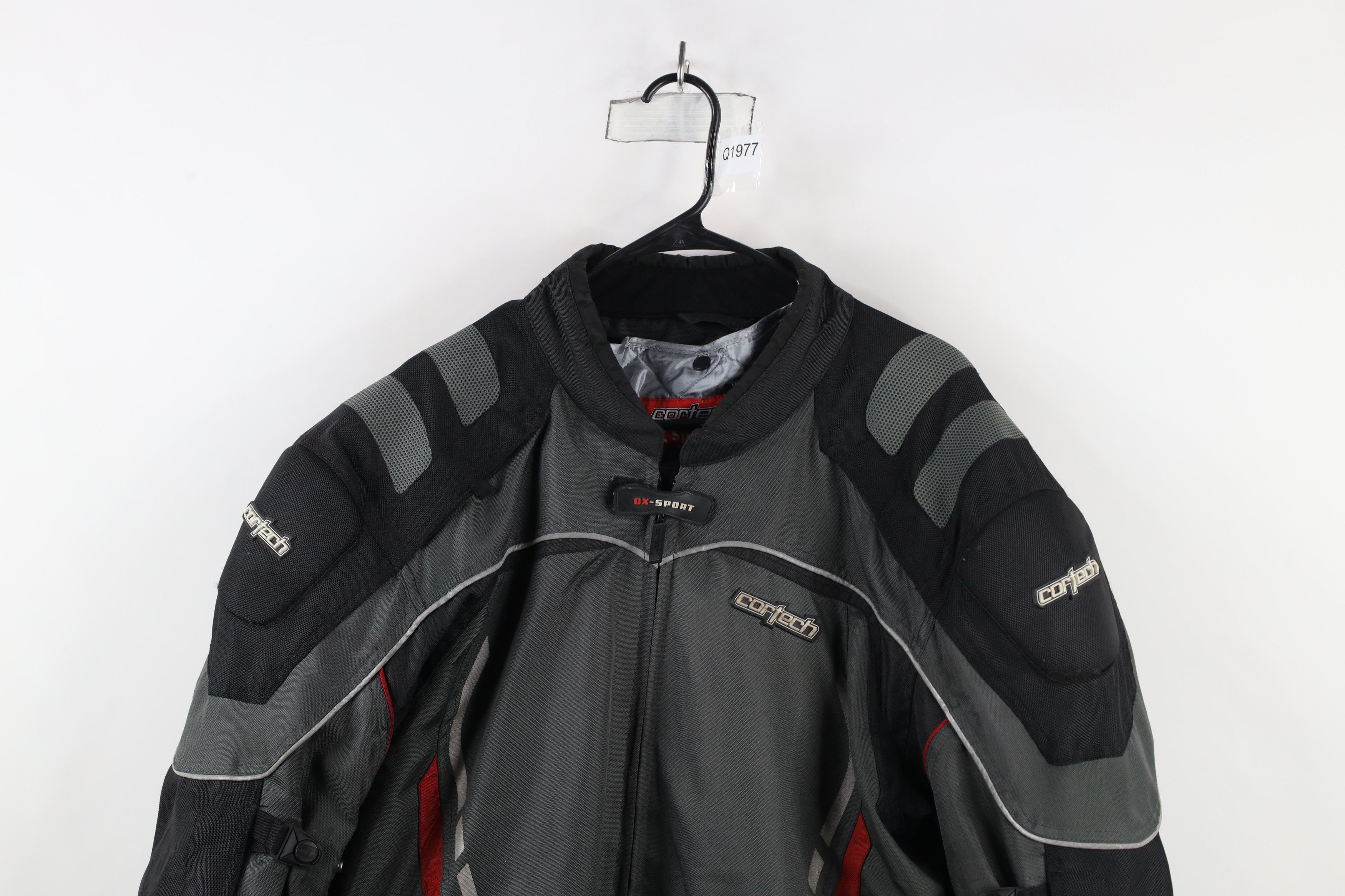 Vintage Vintage Streetwear Armored Padded Motorcycle Riding Jacket Size US XXL / EU 58 / 5 - 2 Thumbnail