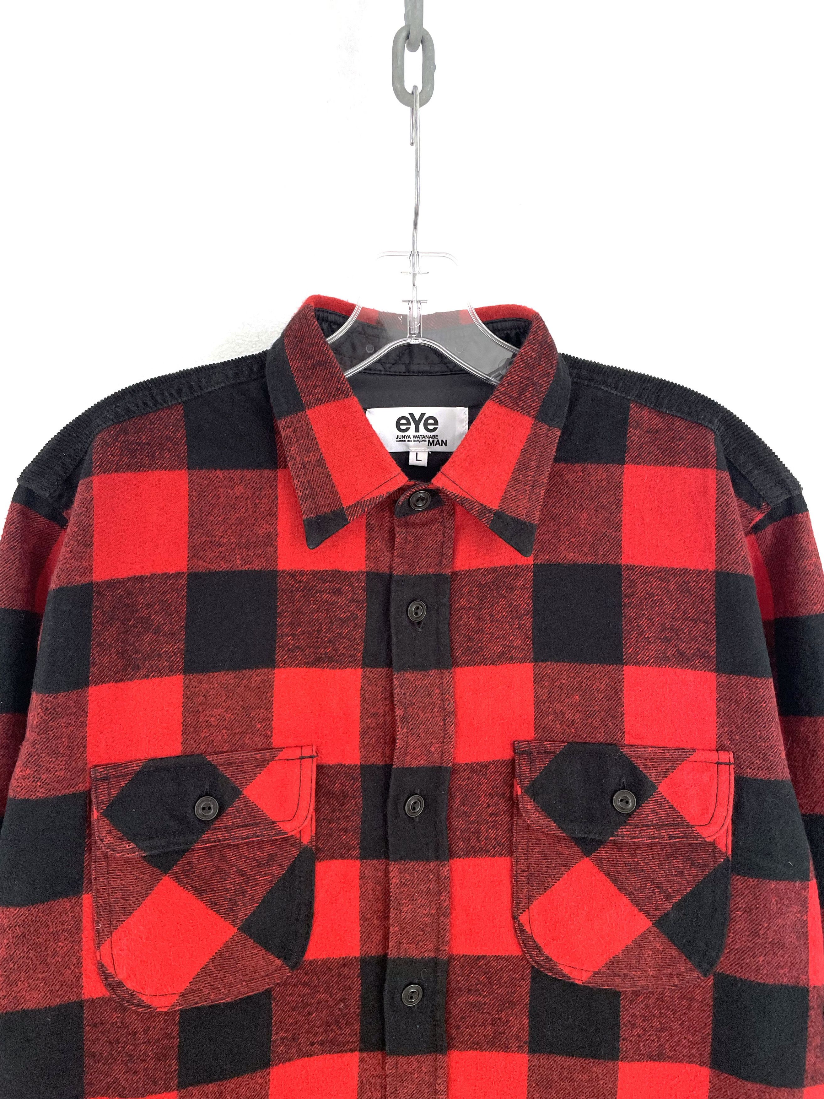 Junya Watanabe 2017 Hybrid Flannel Overshirt Size US L / EU 52-54 / 3 - 4 Thumbnail