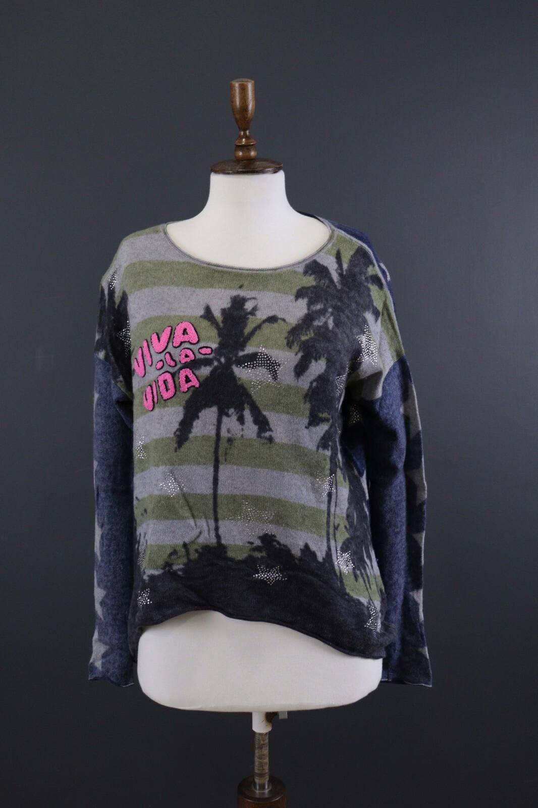 Designer Princess Goes Hollywood Wool Cashmere Sweater Size L Size L / US 10 / IT 46 - 1 Thumbnail