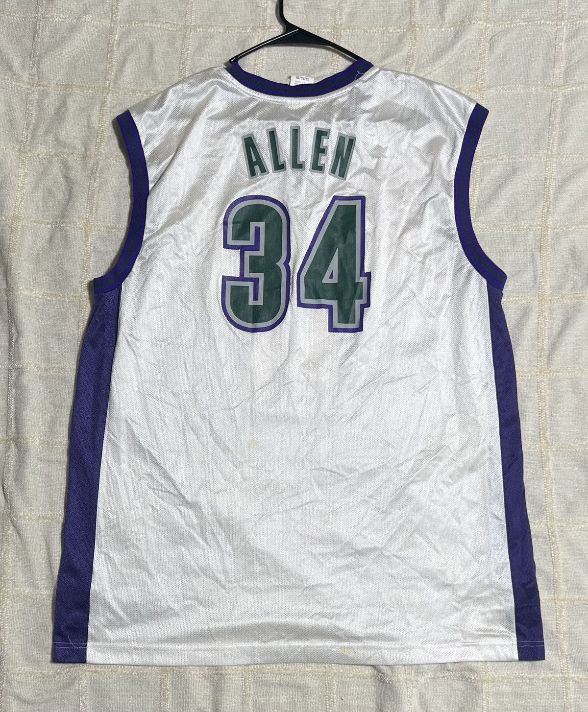 Reebok Vintage Milwaukee Bucks Jersey Size US XL / EU 56 / 4 - 3 Thumbnail