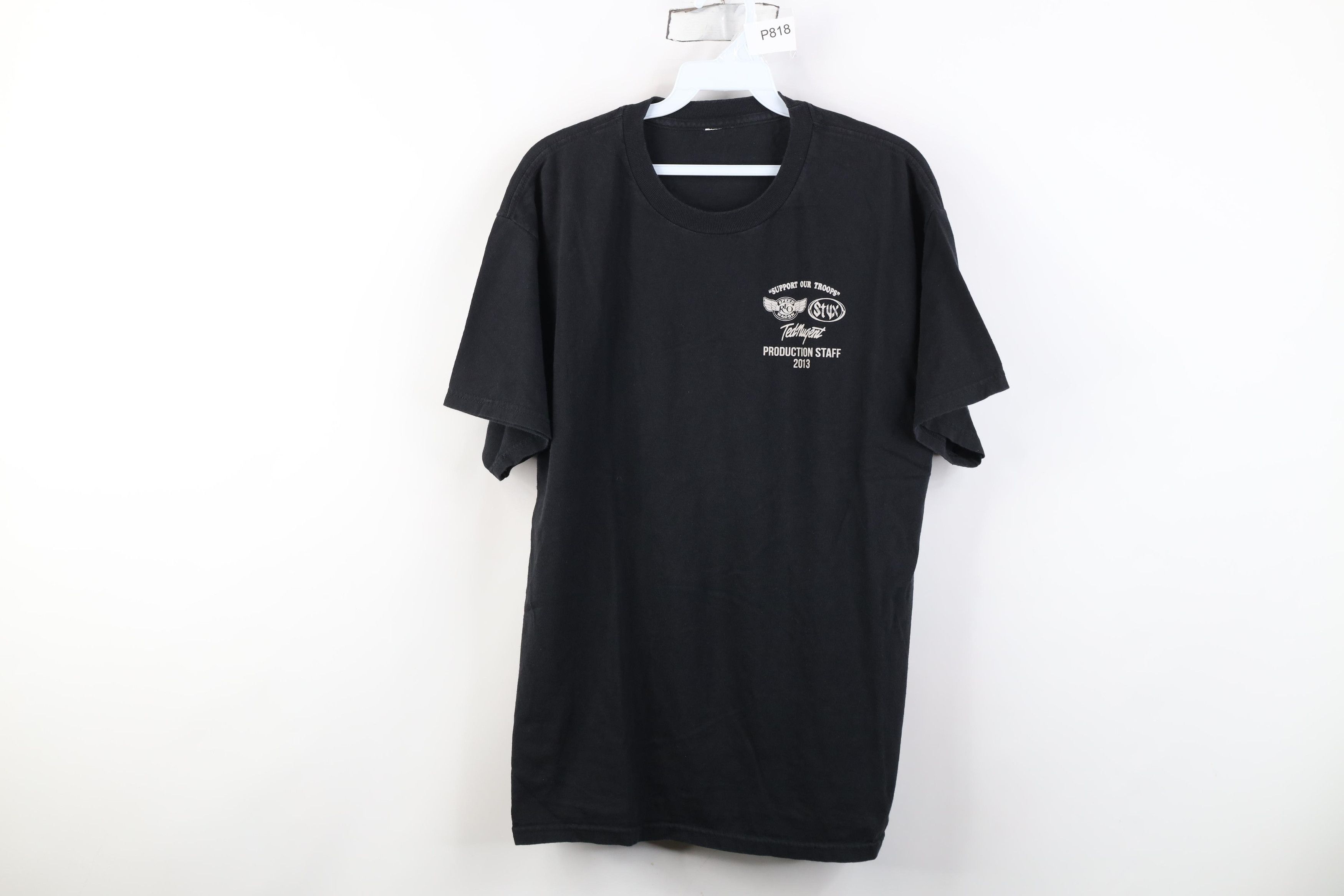 Vintage Vintage Y2K 2013 Production Staff Ted Nugent Wagon T-Shirt Size US L / EU 52-54 / 3 - 1 Thumbnail