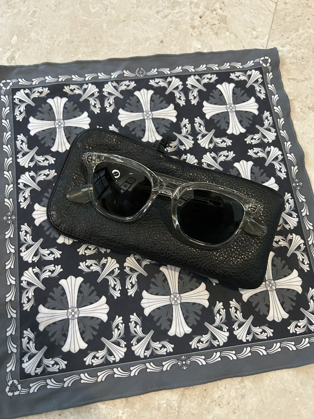 Chrome Hearts Chrome Hearts Smoke Show 925 Silver Glasses Size ONE SIZE - 3 Thumbnail