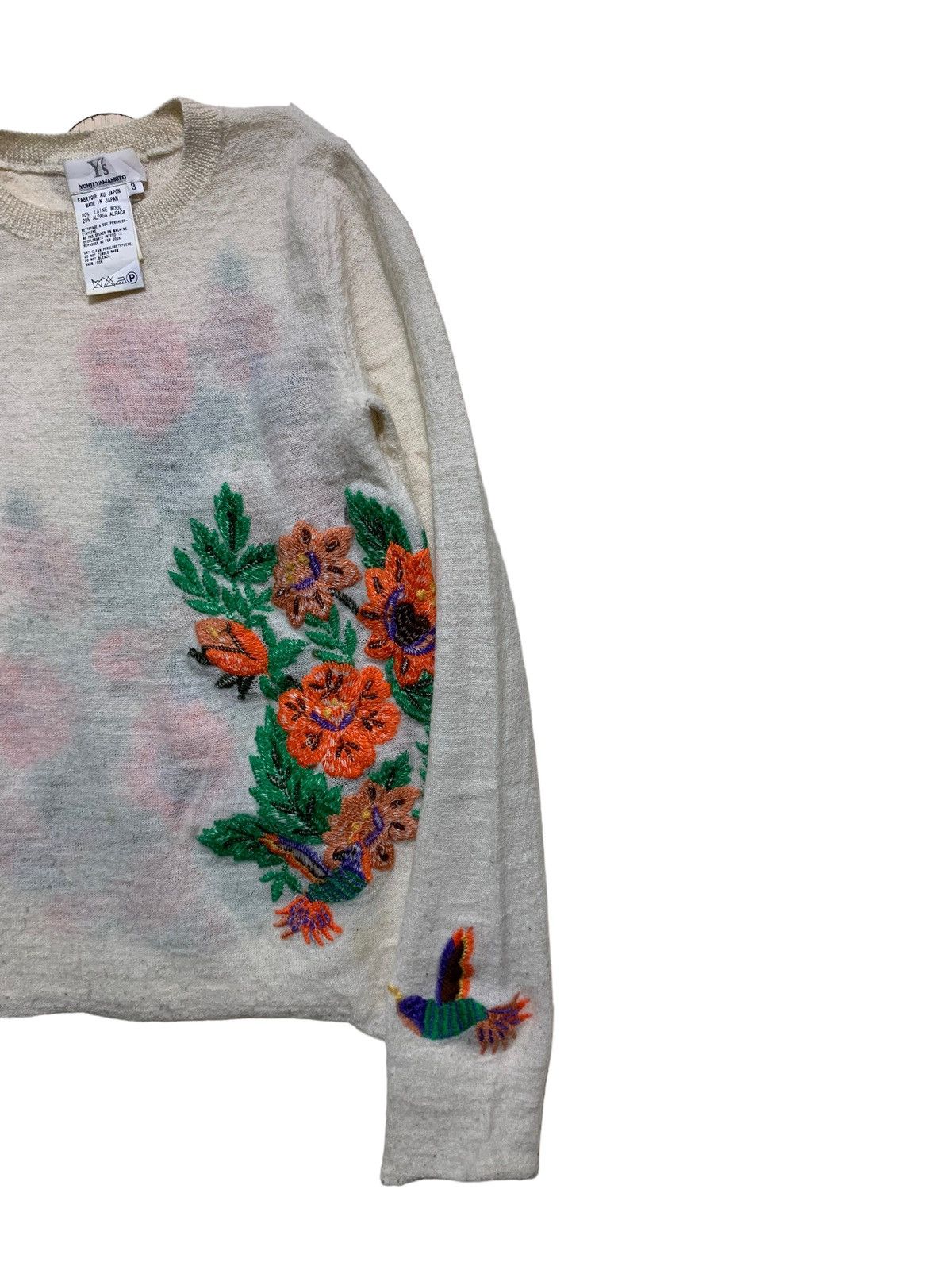 Y's × Yohji Yamamoto 🔥RARE Y’s YOHJI YAMAMOTO WOOL KNITTED JUMPER Size M / US 6-8 / IT 42-44 - 4 Thumbnail