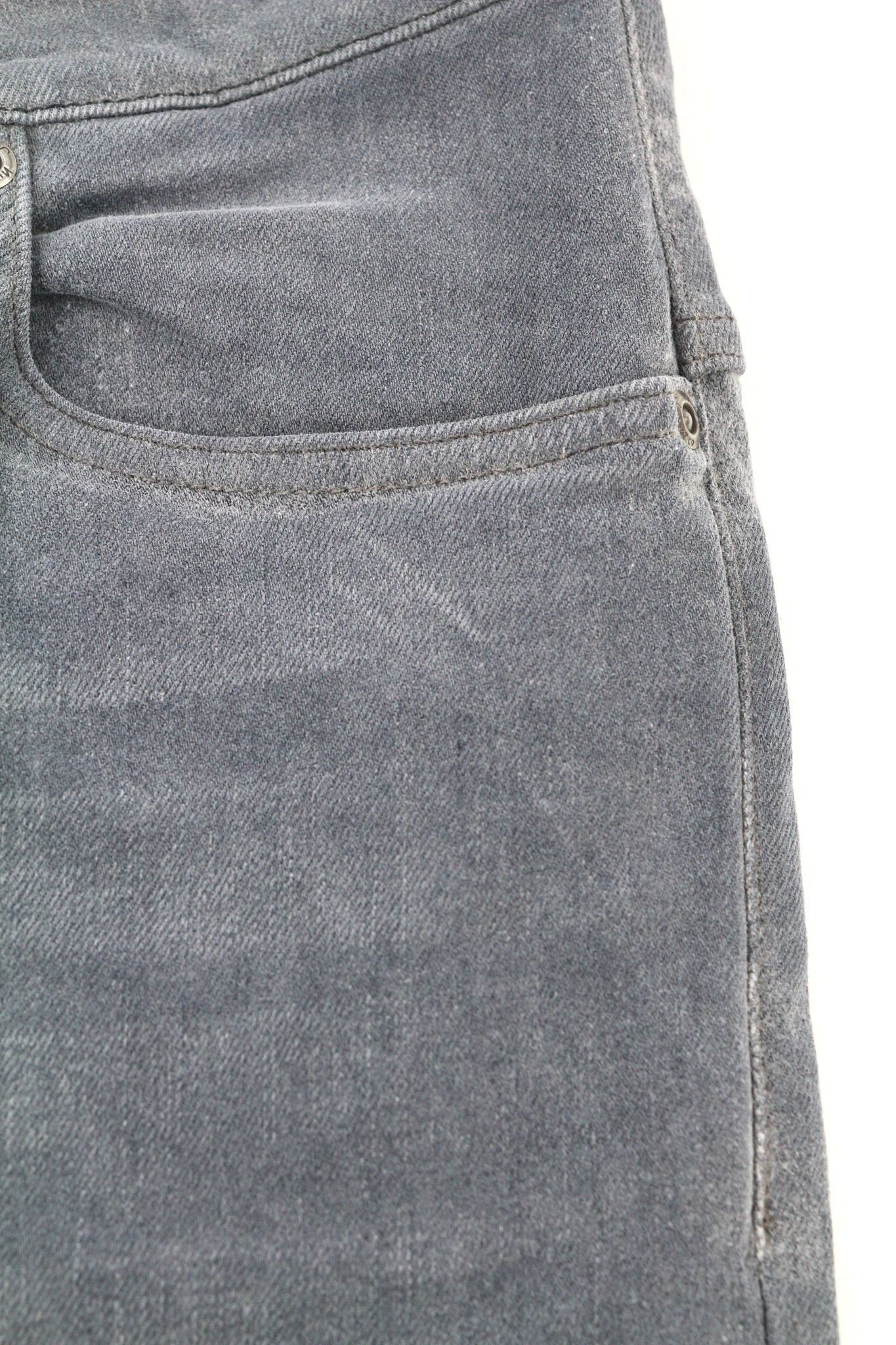 Nudie Jeans THIN FINN W32/L32 Slim Grey Cotton Wash Jeans 80646 Size US 32 / EU 48 - 10 Thumbnail