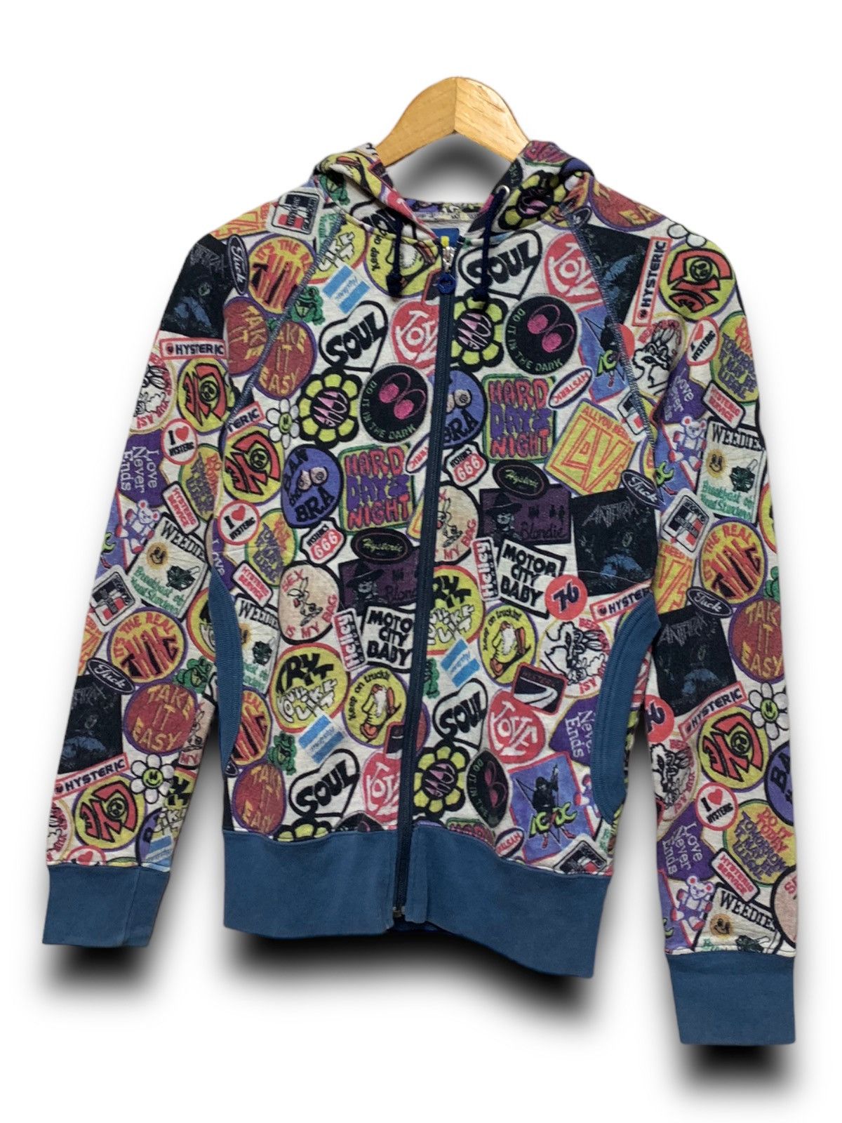 Designer HYSTERIC GLAMOUR JAPANESE BRAND SWEATSHIRT AND HOODIE Size S / US 4 / IT 40 - 4 Thumbnail