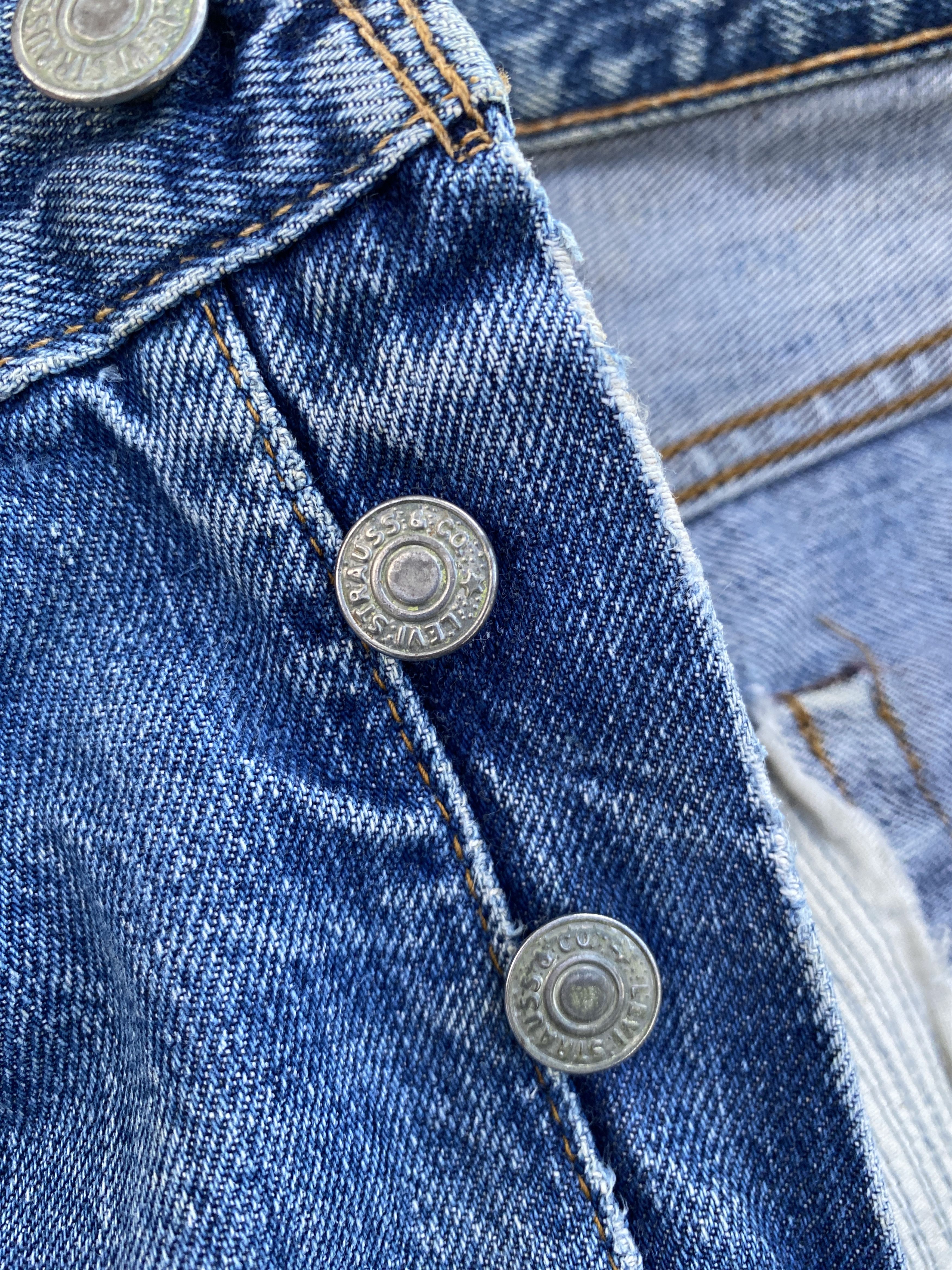 Levi's × Vintage Vintage 60/70s Levis 501 Big E Redline #6 Selvedge Jeans Size US 28 / EU 44 - 14 Thumbnail
