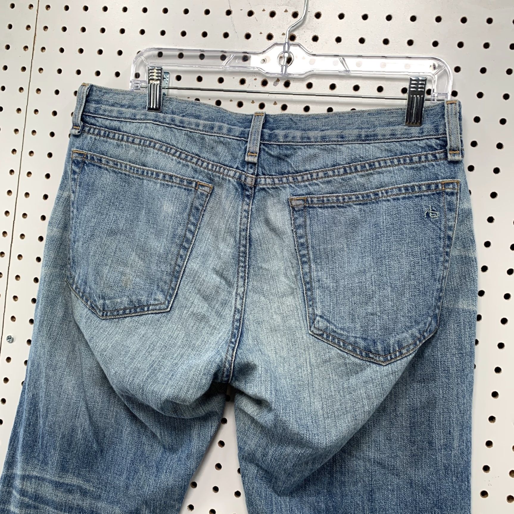 Rag & Bone VINTAGE Rag & Bone Patchwork Denim Jeans Womens Size 28 34x28 Blue Regular 5-Pocket Womens Jeans Size 28" / US 6 / IT 42 - 7 Thumbnail