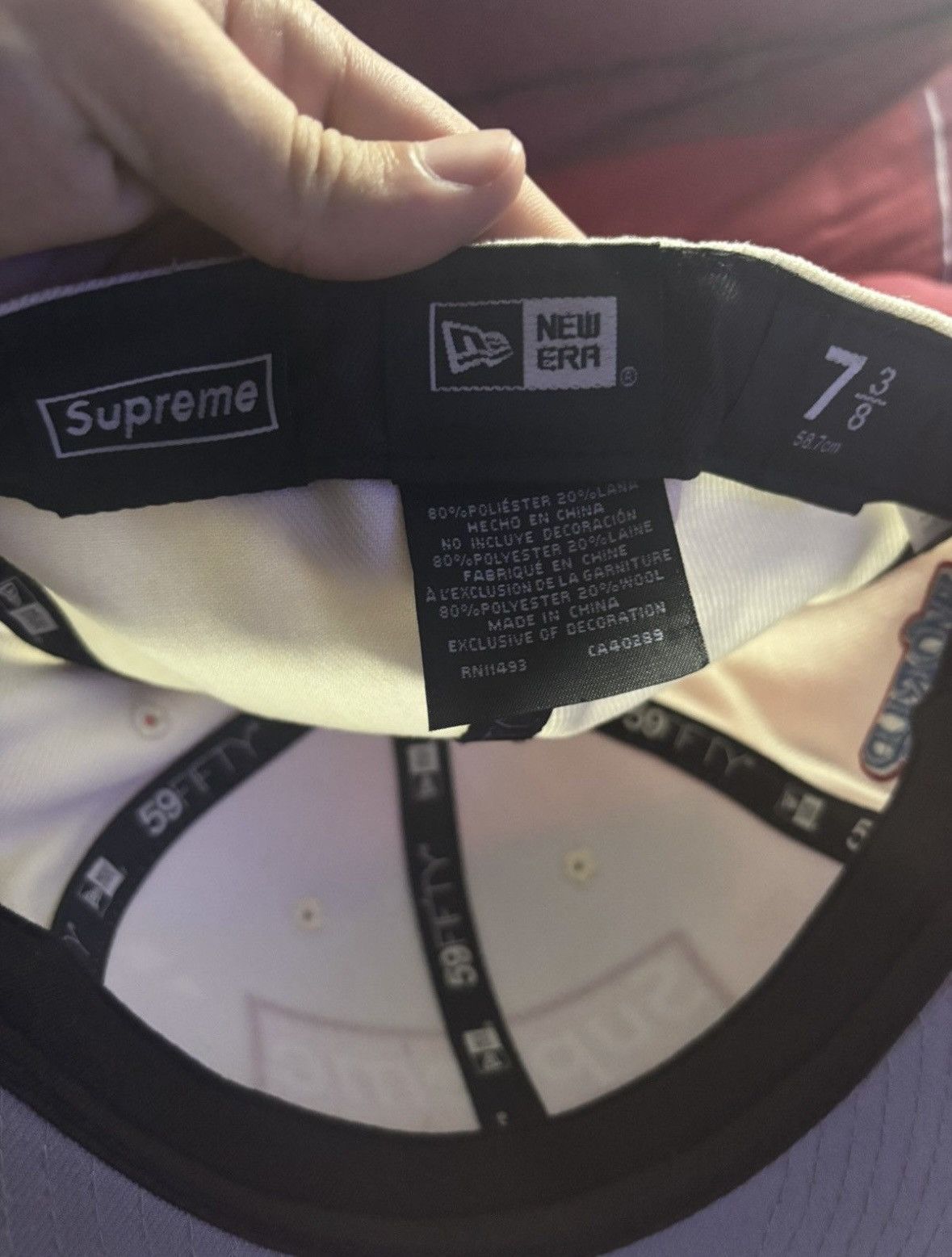 Supreme World Famous Box Logo New Era White