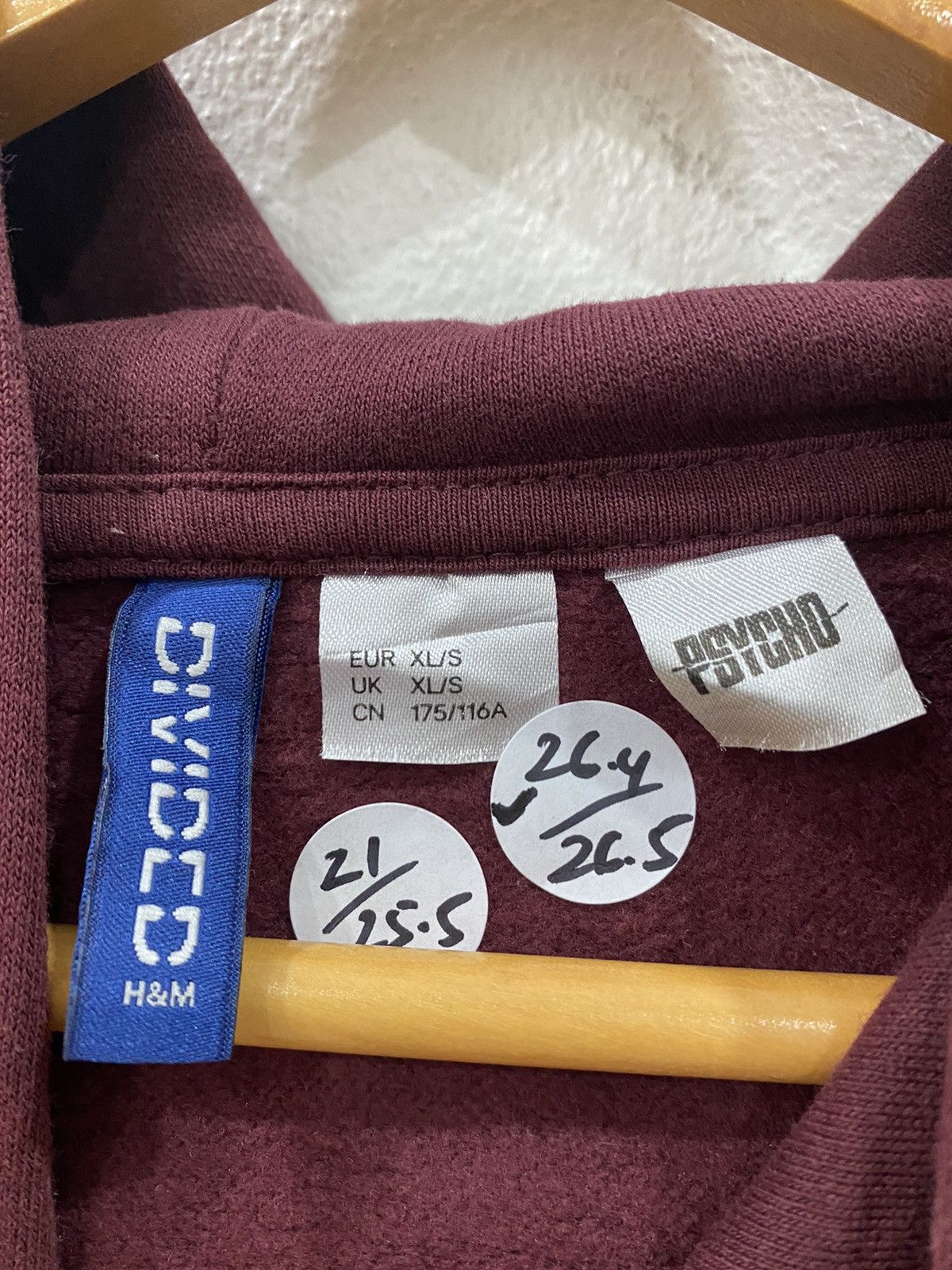 H&M ✅ PSYCHO horror film movie hoodies rare sweater Size US XL / EU 56 / 4 - 3 Thumbnail