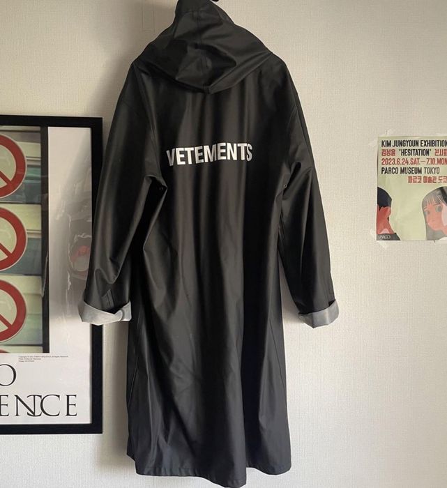 Vetements Vetements PVC Raincoat | Grailed