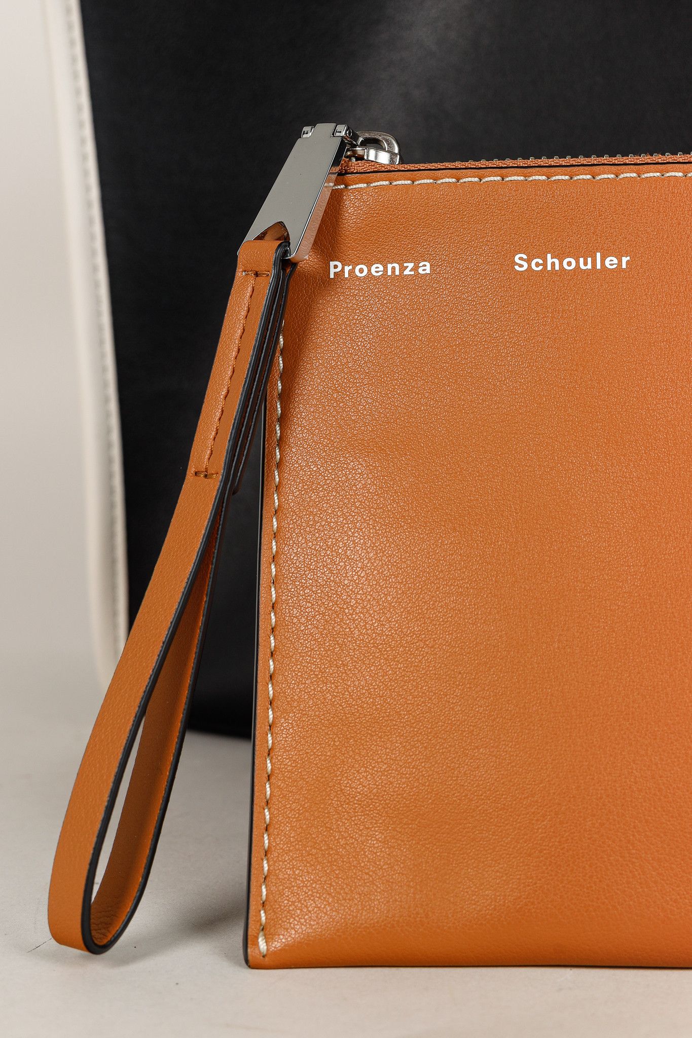 Proenza Schouler White Label Proenza Schouler White Label Large Mercer Black Leather Tote Size ONE SIZE - 12 Thumbnail