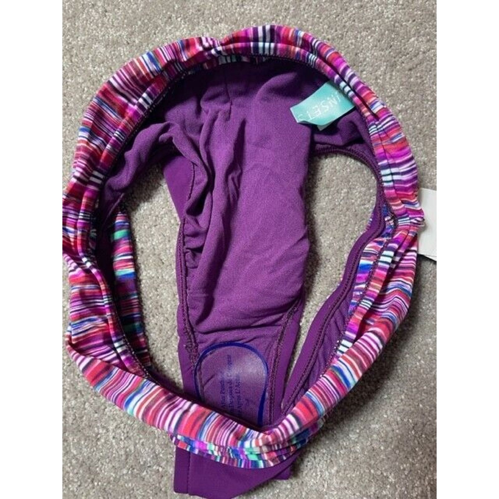 Other Sunsets Bikini Swim Bottom Womens M Spectrum Banded Purple Size M / US 6-8 / IT 42-44 - 3 Thumbnail