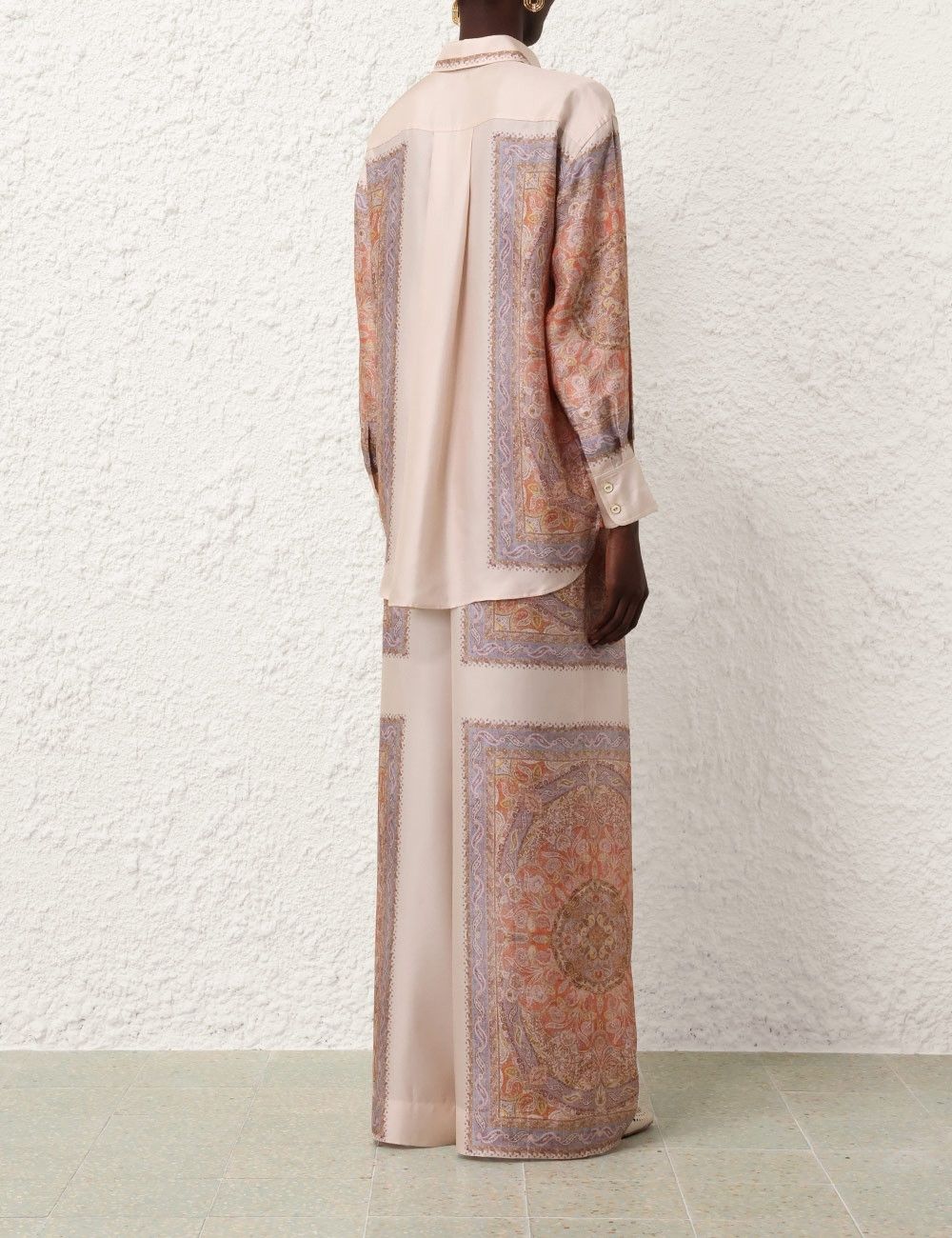 Zimmermann o1s22i1n1024 Silk Pants in Multicolor Size 30" / US 8 / IT 44 - 4 Thumbnail