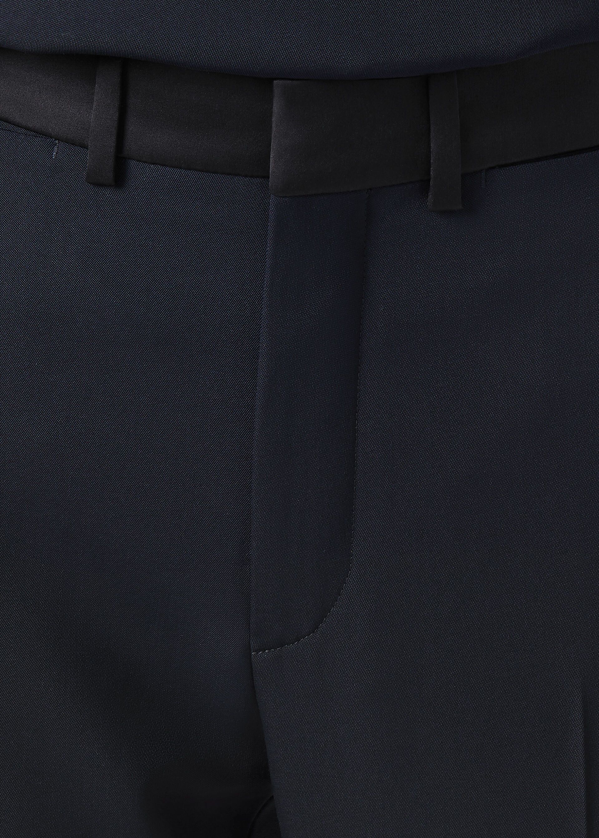 Loro Piana os11x0426 FAQ5808 Kendrik Pant in Blue Navy Size 28" / US 6 / IT 42 - 2 Thumbnail