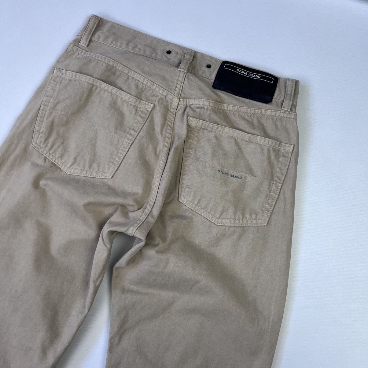 Stone Island × Vintage Stone Island denims beige pants Size US 30 / EU 46 - 1 Thumbnail