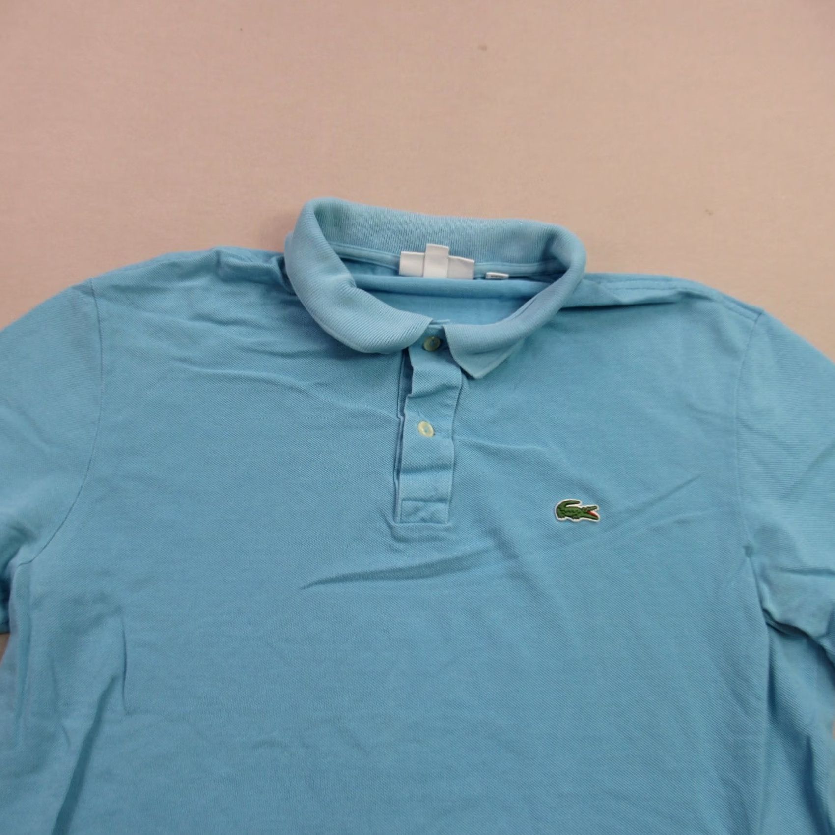 Lacoste Lacoste Shirt Mens XL Blue Short Sleeve Polo Golf Outdoors Lightweight Slim Size US XL / EU 56 / 4 - 3 Thumbnail