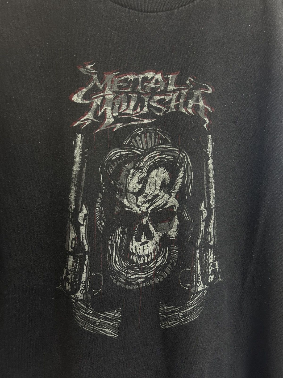 Metal Mulisha Metal Mulisha Skull & Revolvers Band Tee Size US XL / EU 56 / 4 - 2 Thumbnail