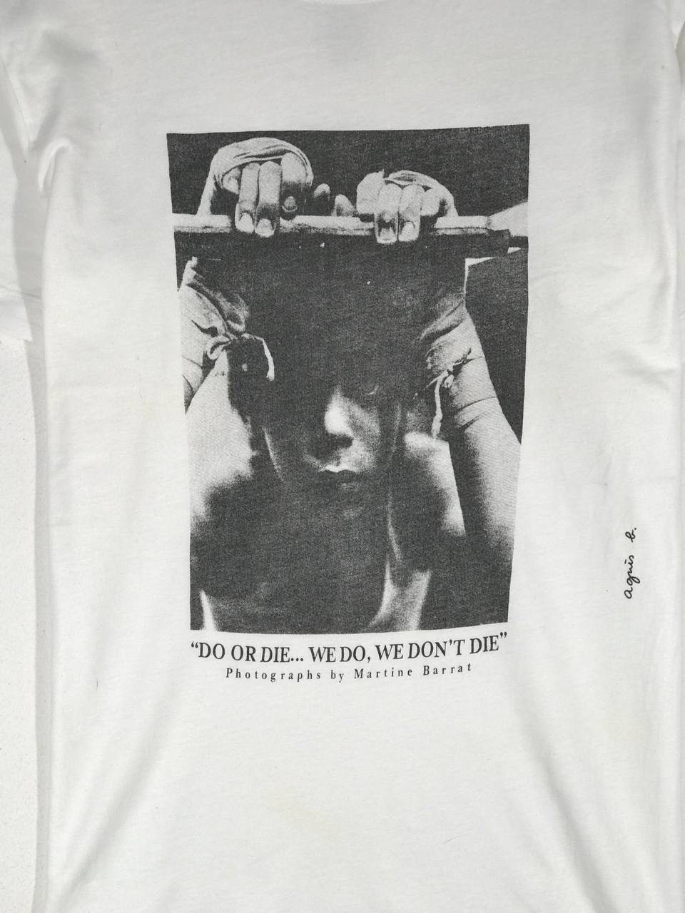 Vintage × agnes b. vintage agnes b martine barrat do or die we do we dont die Size US M / EU 48-50 / 2 - 3 Thumbnail