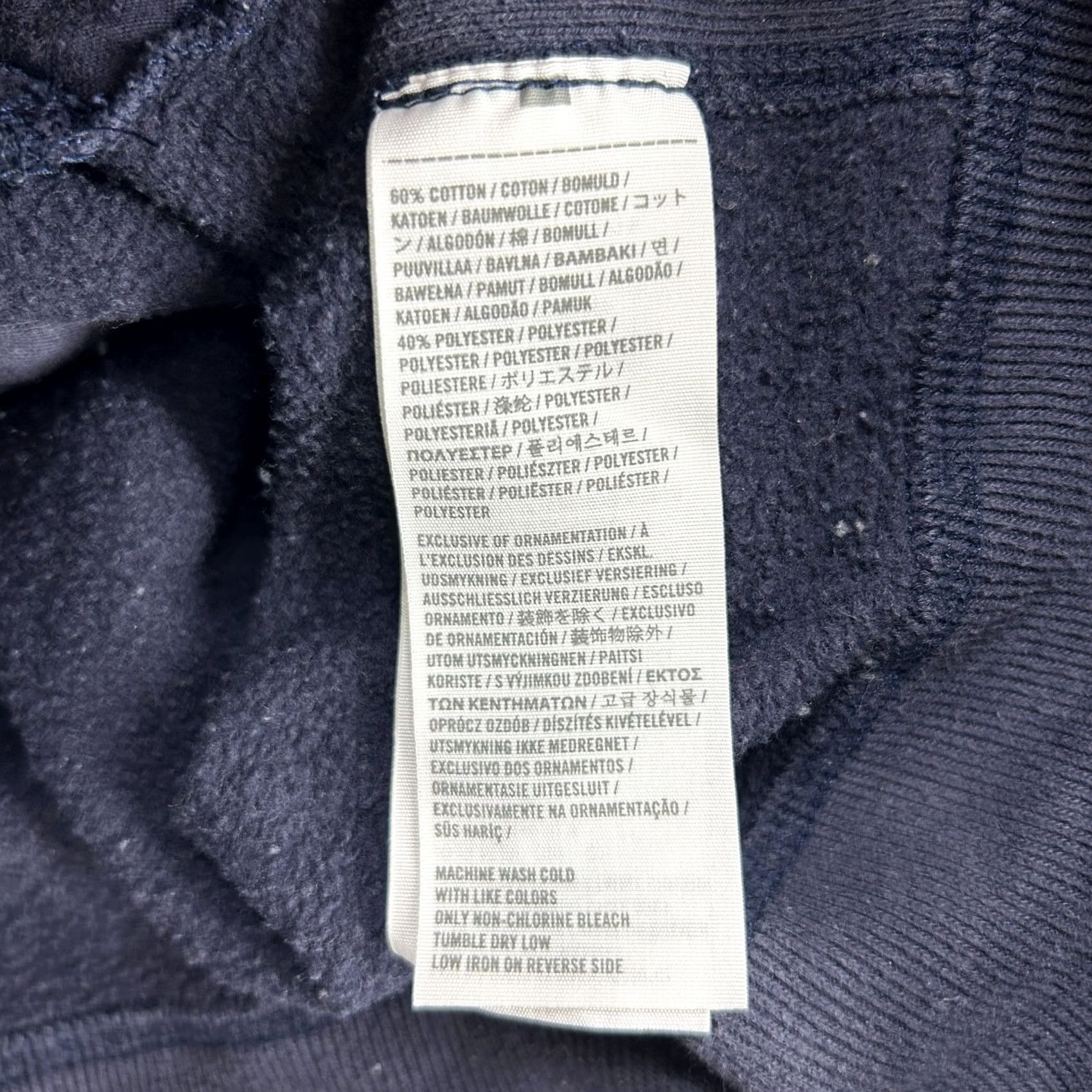 Abercrombie & Fitch VINTAGE Abercrombie Hoodie Womens Small Blue Navy Cardigan Cotton Spellout Y2K Hoodie Women S Blue Navy Logo Zipper Full Zip Lined Cotton Blend Size S / US 4 / IT 40 - 4 Thumbnail