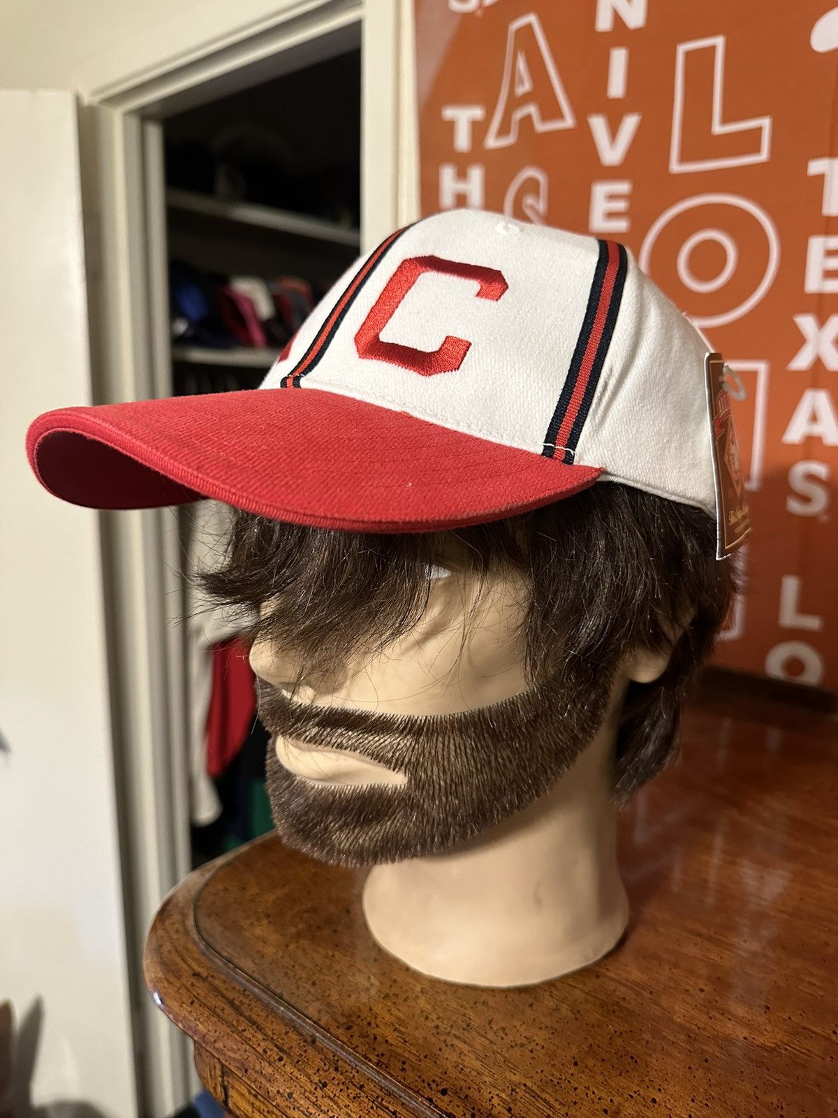 MLB × Vintage Vintage MLB Kansas City Monarchs “red & white” 1942 hat Size ONE SIZE - 8 Thumbnail