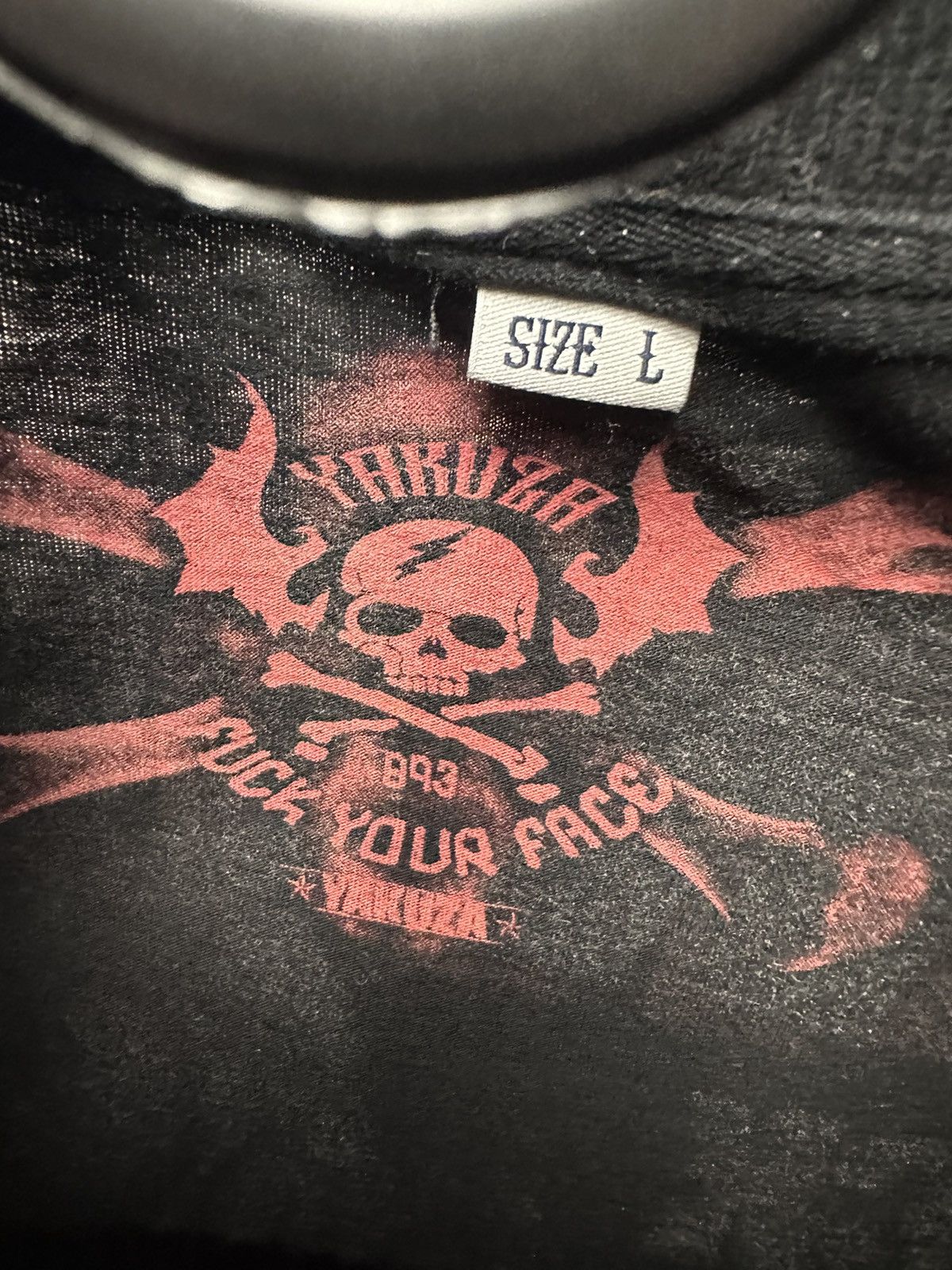 Vintage Vintage Yakuza big logo tee rare rock band tee size L Size US L / EU 52-54 / 3 - 8 Thumbnail