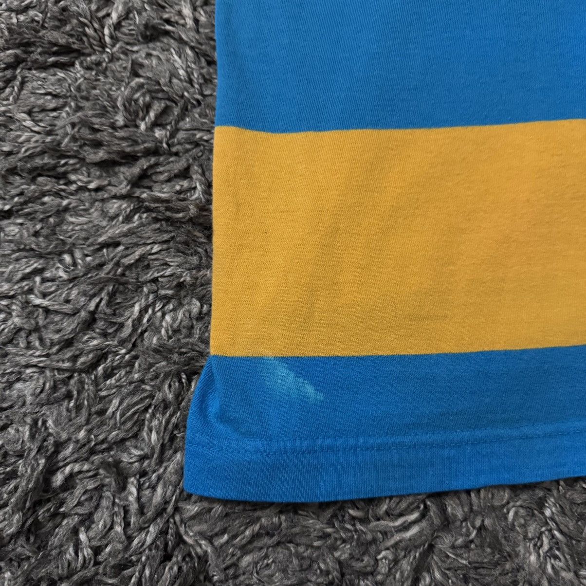 Gant Gant Polo with Blue and Yellow Stripes Size US M / EU 48-50 / 2 - 9 Thumbnail