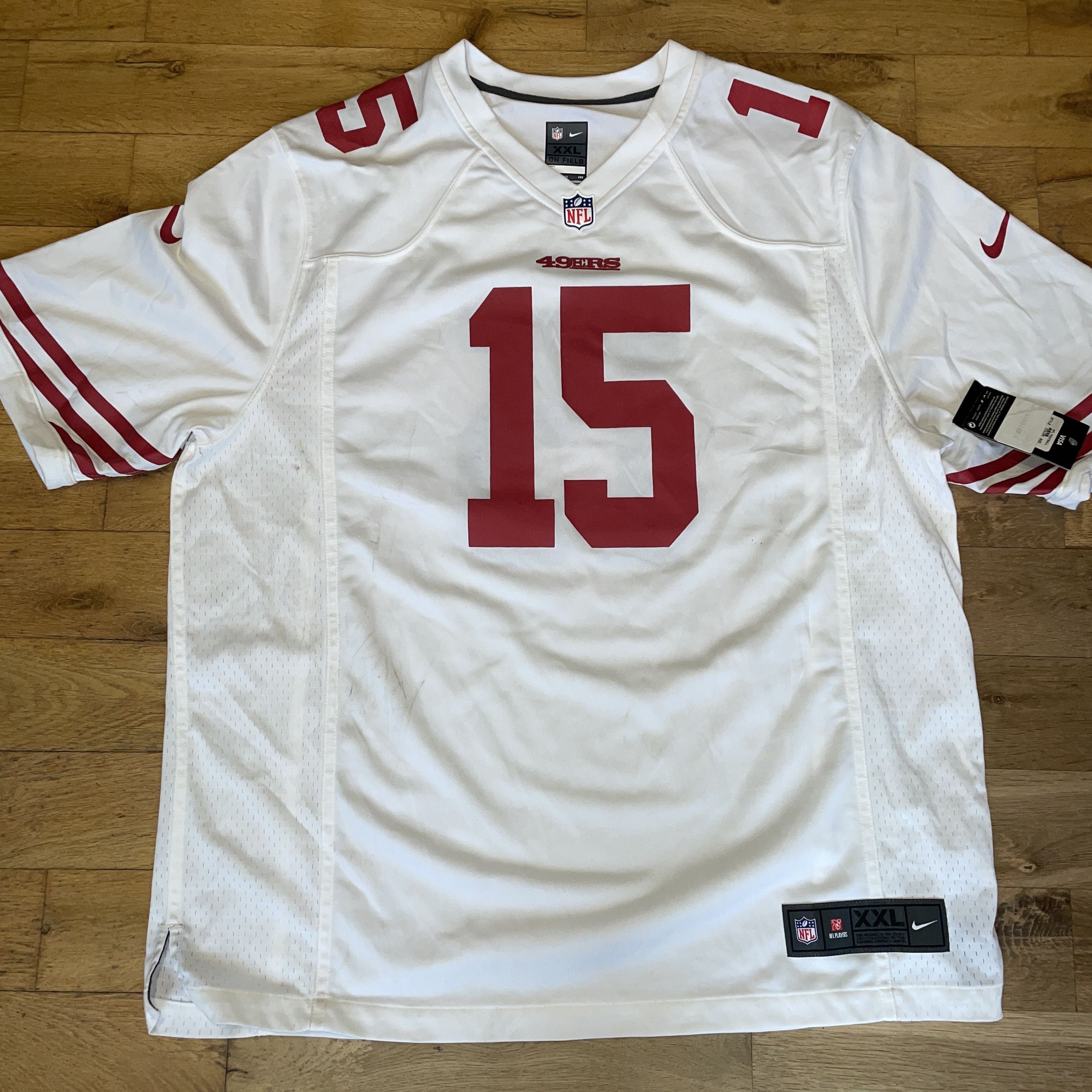 NIKE SAN FRANCISCO 49ERS NFL JERSEY CRABTREE T-SHIRT, XXL