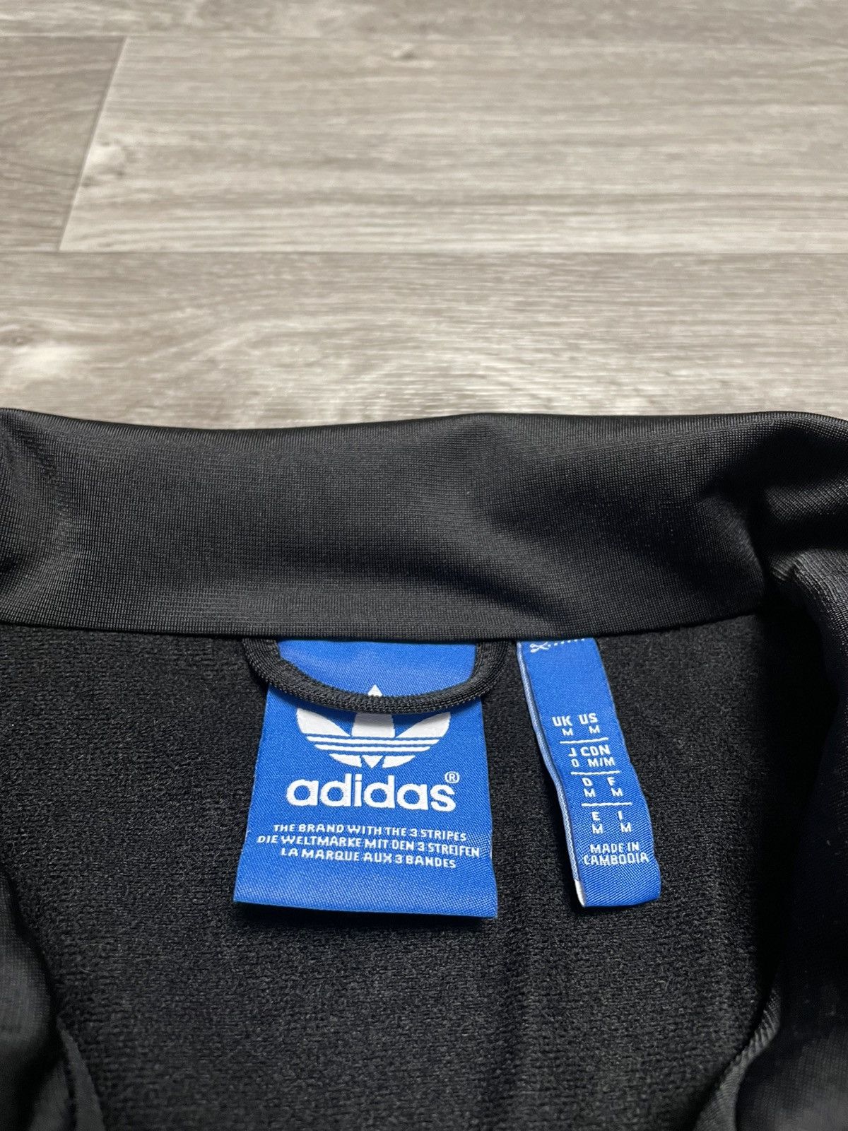 Adidas Adidas Fire Bird 3-Stripe Black Track Jacket Y2K Size US M / EU 48-50 / 2 - 10 Thumbnail