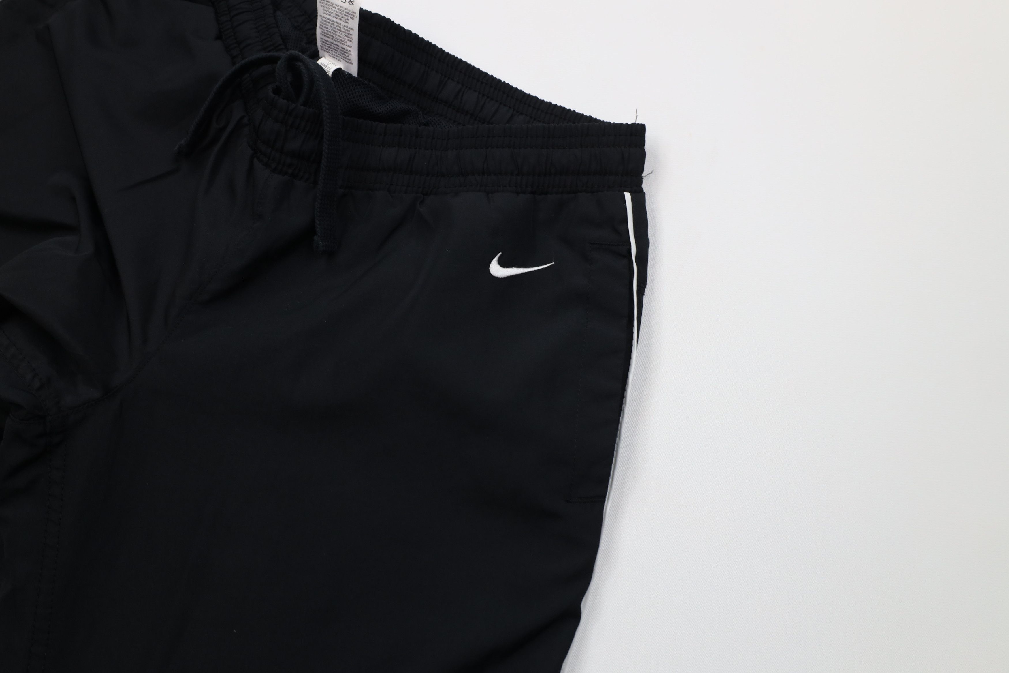 Nike Vintage Y2K Nike Scott Mini Swoosh Flared Windbreaker Pants Size 28" / US 6 / IT 42 - 6 Thumbnail