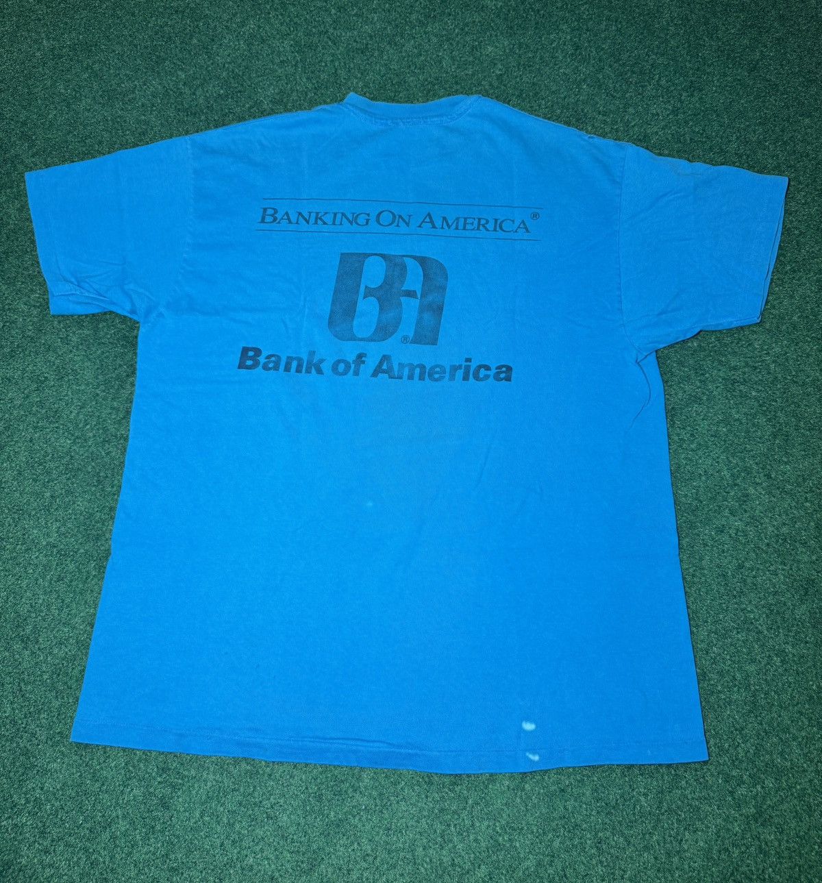 Hanes × Vintage Vtg 90s Dallas Black Expo Bank Of America Hip Hop T Shirt Size US XL / EU 56 / 4 - 4 Thumbnail