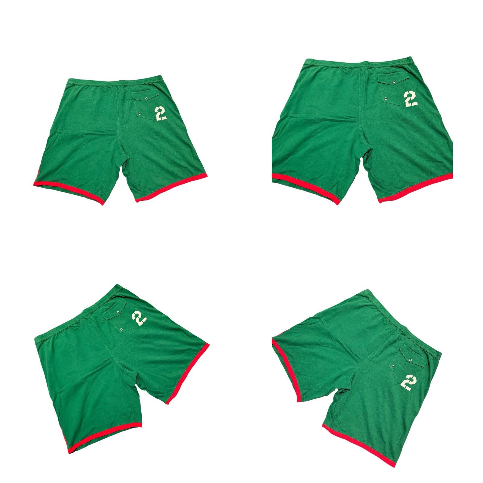 Polo Ralph Lauren VINTAGE Polo Ralph Lauren Big Pony Italia #2 PRL Cup Shorts 4XLT Tall Knit Cotton Polyester Green Mens Casual Polo Ralph Lauren shirt? Size US XXL / EU 58 / 5 - 8 Thumbnail