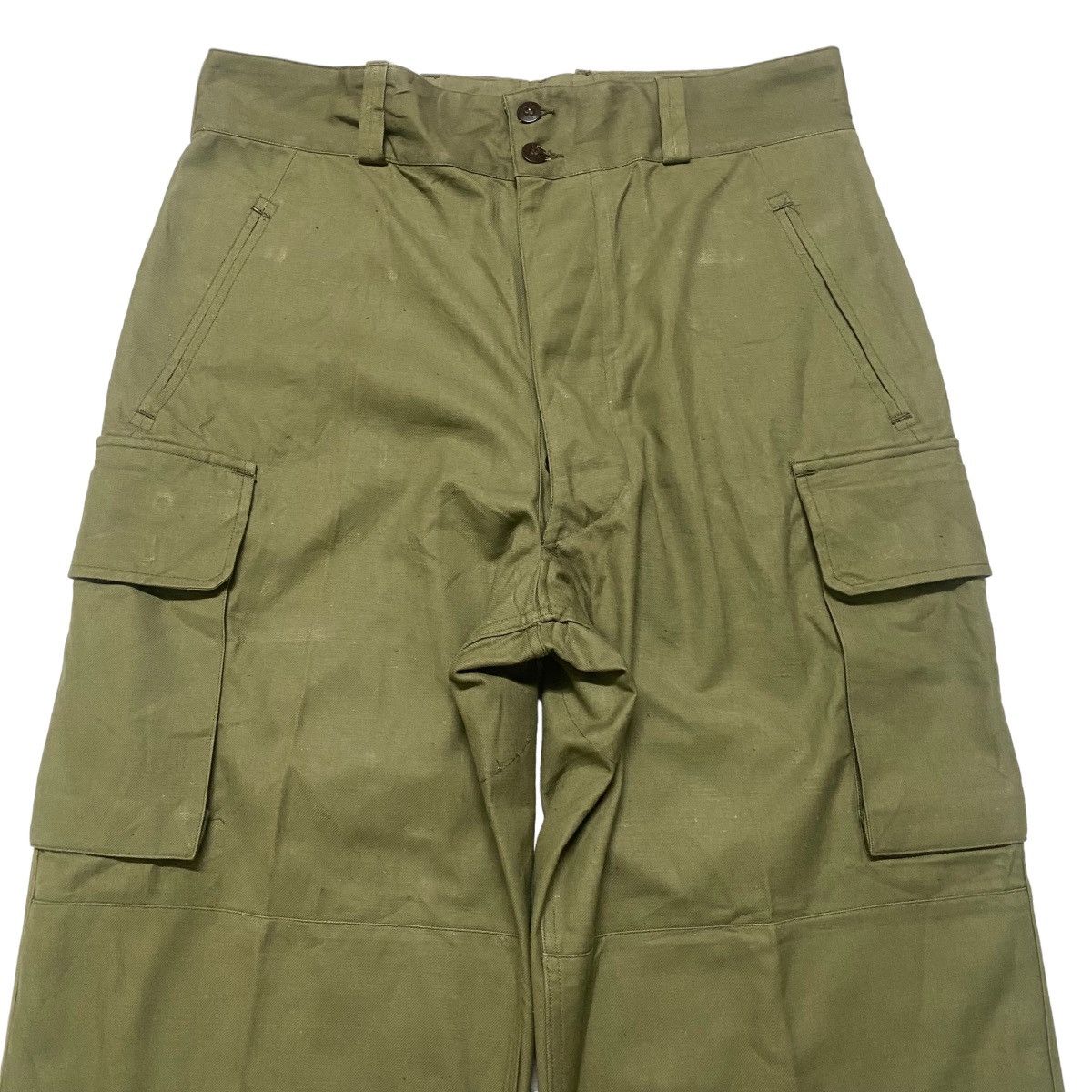 Vintage Vintage 50s French Military Combat M-47 Trouser Size US 36 / EU 52 - 3 Thumbnail