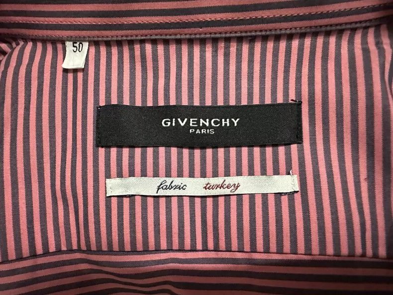 Givenchy Givenchy Old Fashioned Runway Classic Striped Long Sleeve Size US L / EU 52-54 / 3 - 4 Thumbnail