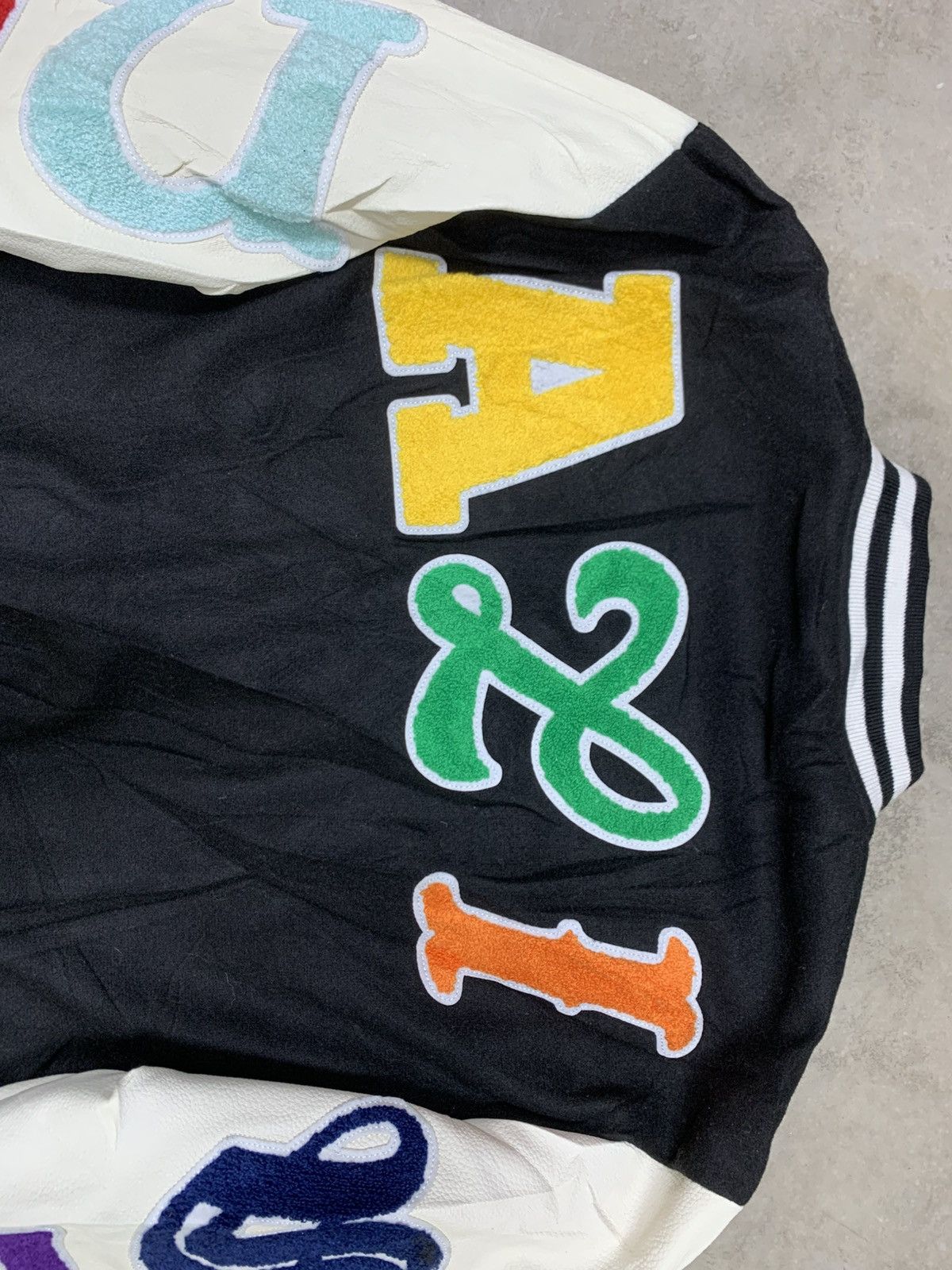 Dualism Multi Font Stadium Varsity Jacket