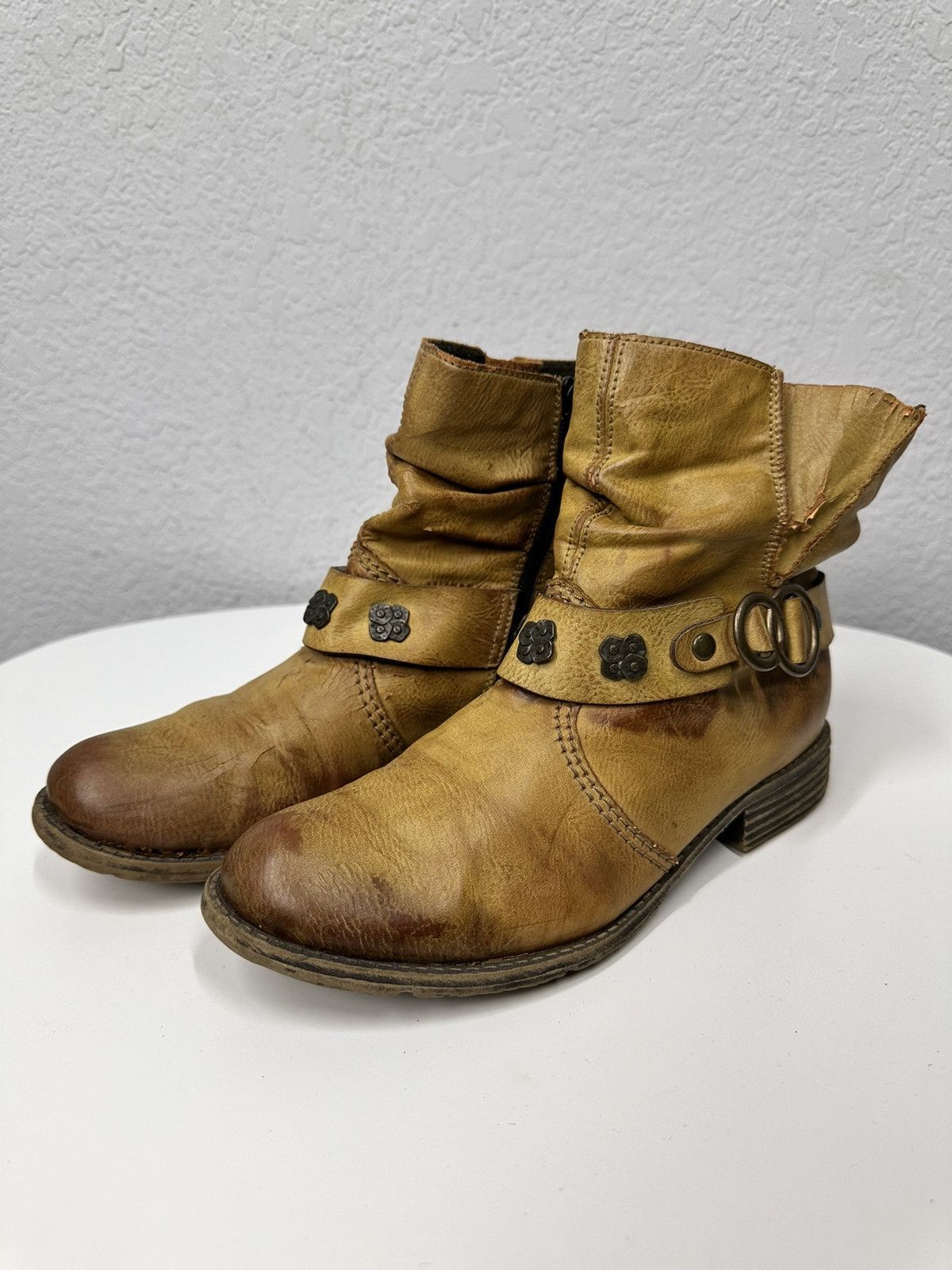 A.S.98 Vintage Leather Boots AS 98 Style Kapital Vibe Rick Owens Size US 8 / IT 38 - 5 Thumbnail