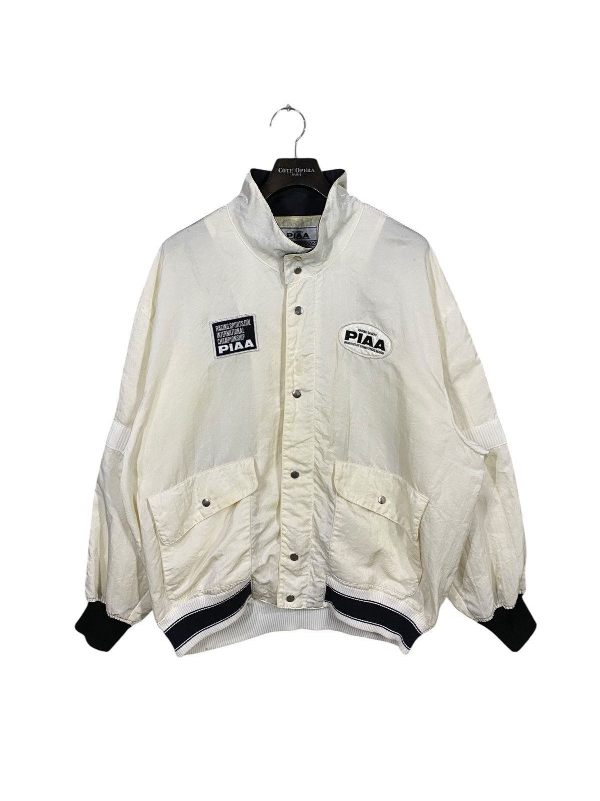 Japanese Brand Vintage bomber jacket motor sport piaa racing back hit Size US XL / EU 56 / 4 - 1 Thumbnail