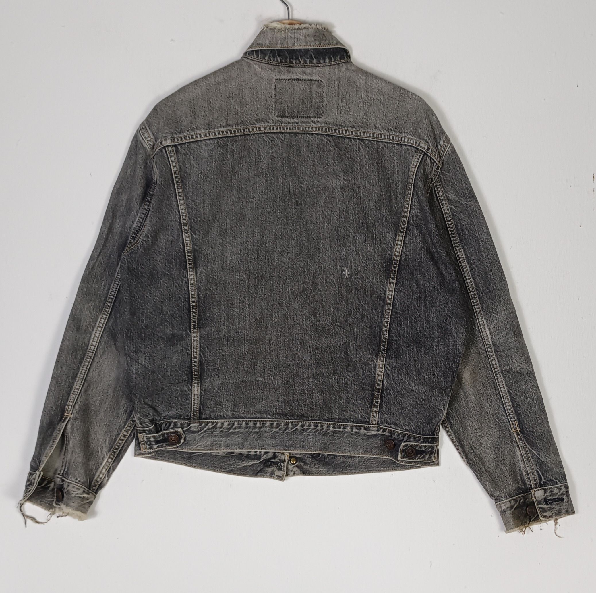 Edwin Edwin Us Classic Style A-01J Distressed Denim Jacket Size US L / EU 52-54 / 3 - 2 Thumbnail