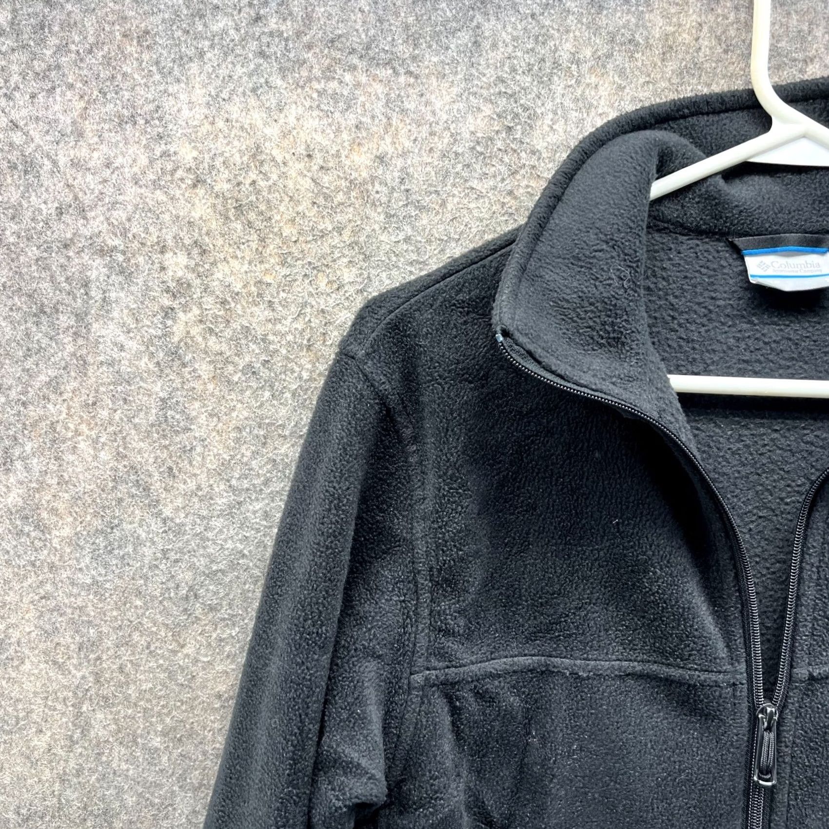 Vintage VINTAGE Columbia Sweater Women Small Black Full Zip Jacket Fleece Polyester Mountain Size S / US 4 / IT 40 - 6 Thumbnail
