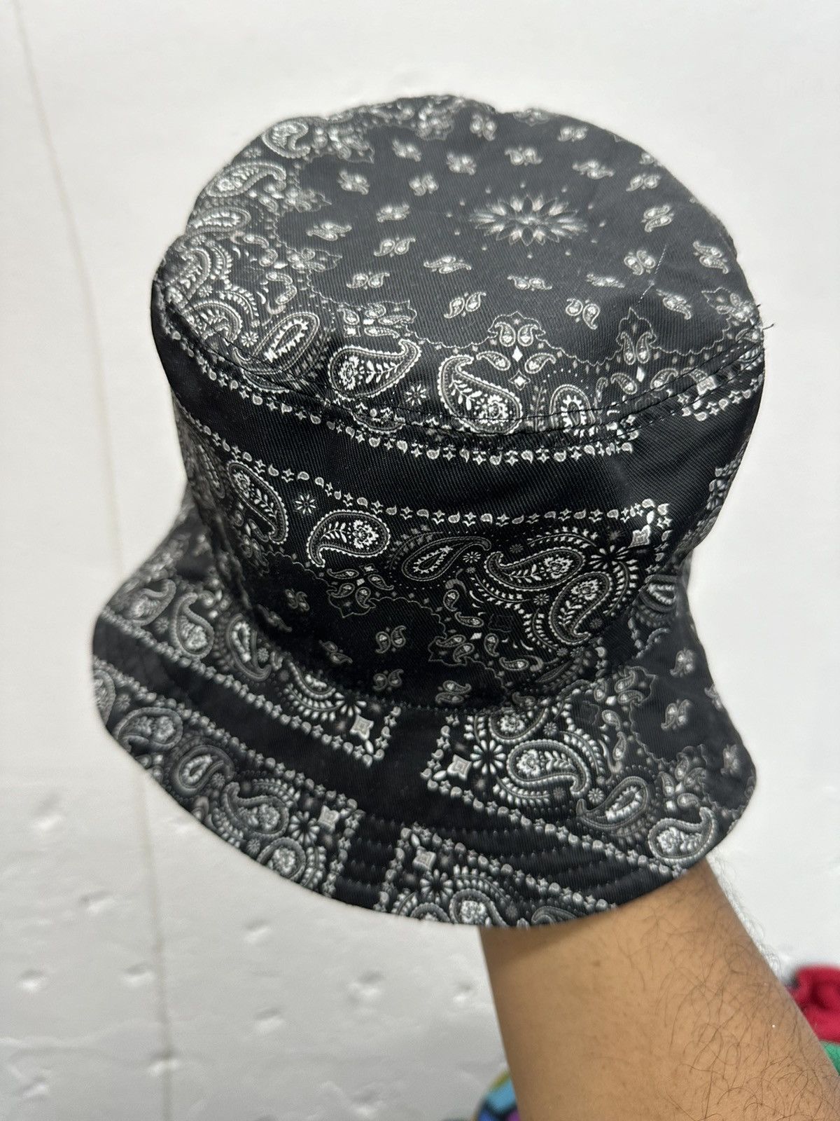 Japanese Brand Miharayasuhiro Paisley Bucket Hat Size ONE SIZE - 4 Thumbnail