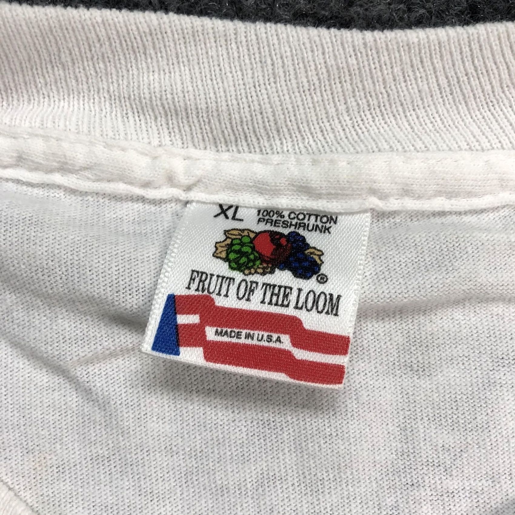 Fruit Of The Loom VINTAGE Fruit of the Loom No Place Butt St. Maarten T-Shirt Mens XL White Graphic Shirt Size US XL / EU 56 / 4 - 5 Thumbnail