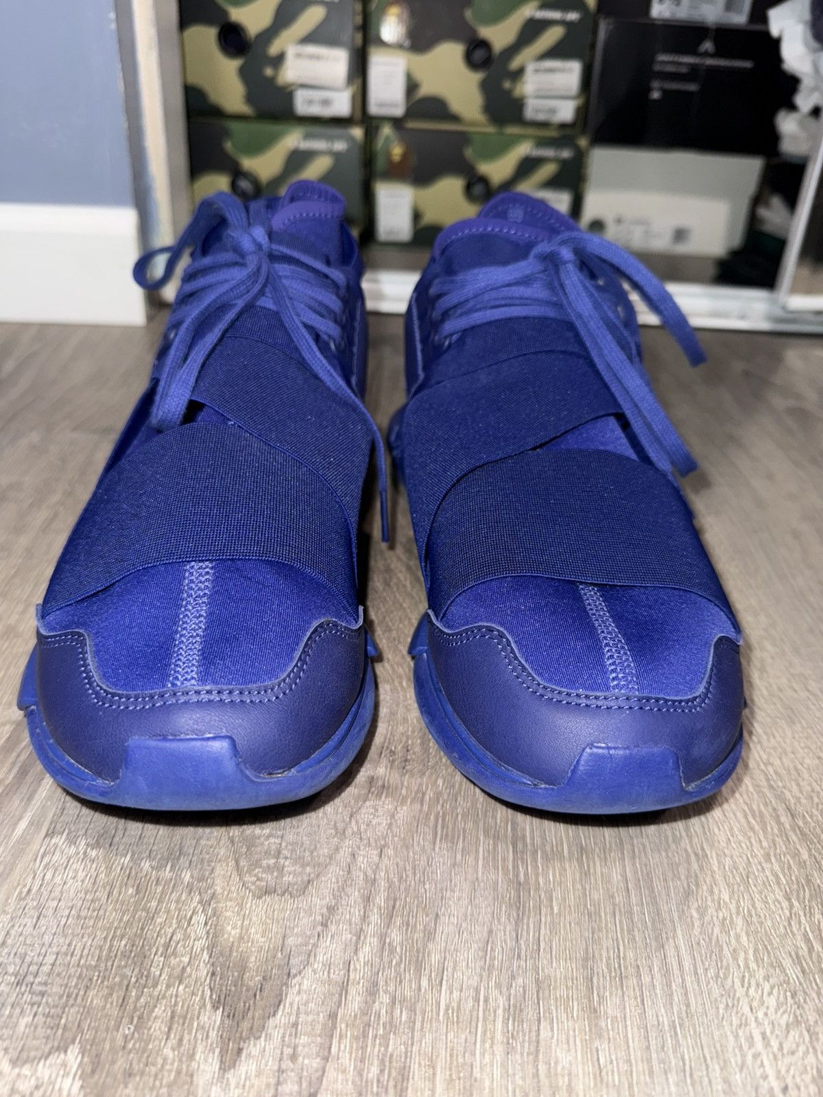 Y-3 Y-3 Qasa High Dark Blue Size US 9 / EU 42 - 4 Thumbnail