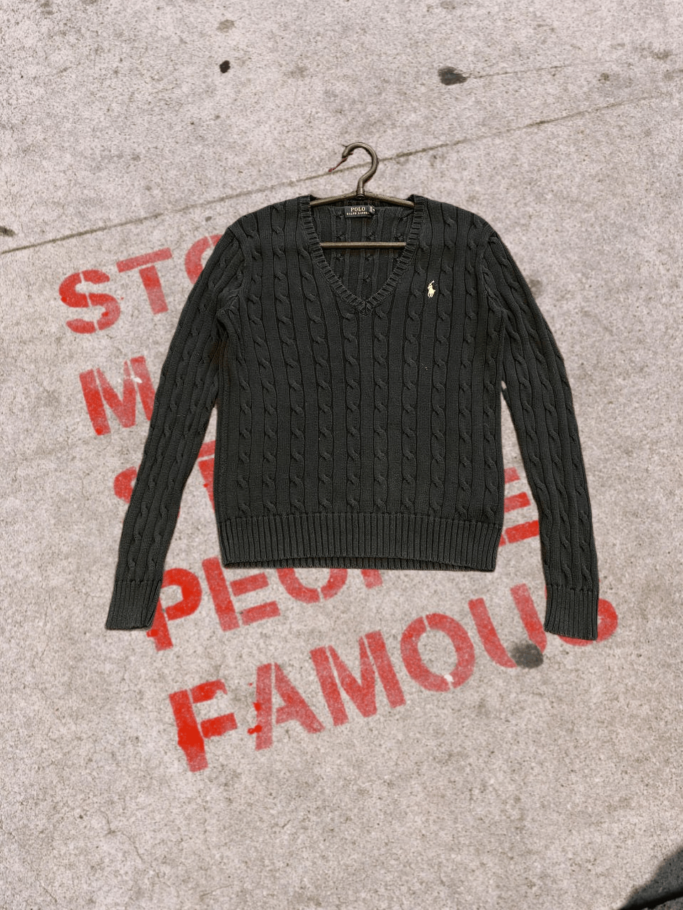 Polo Ralph Lauren Polo Ralph Lauren Cable Knit Jumper Sweater Women’s Preppy Size M / US 6-8 / IT 42-44 - 1 Thumbnail