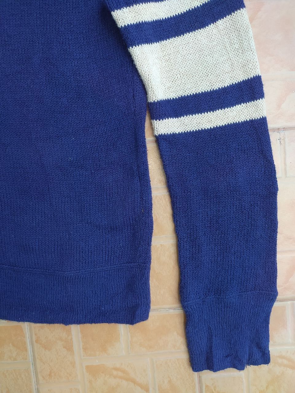 45rpm 45RPM STUDIO KNIT COTTON CARDIGAN SWEATER BLUE Size US S / EU 44-46 / 1 - 3 Thumbnail