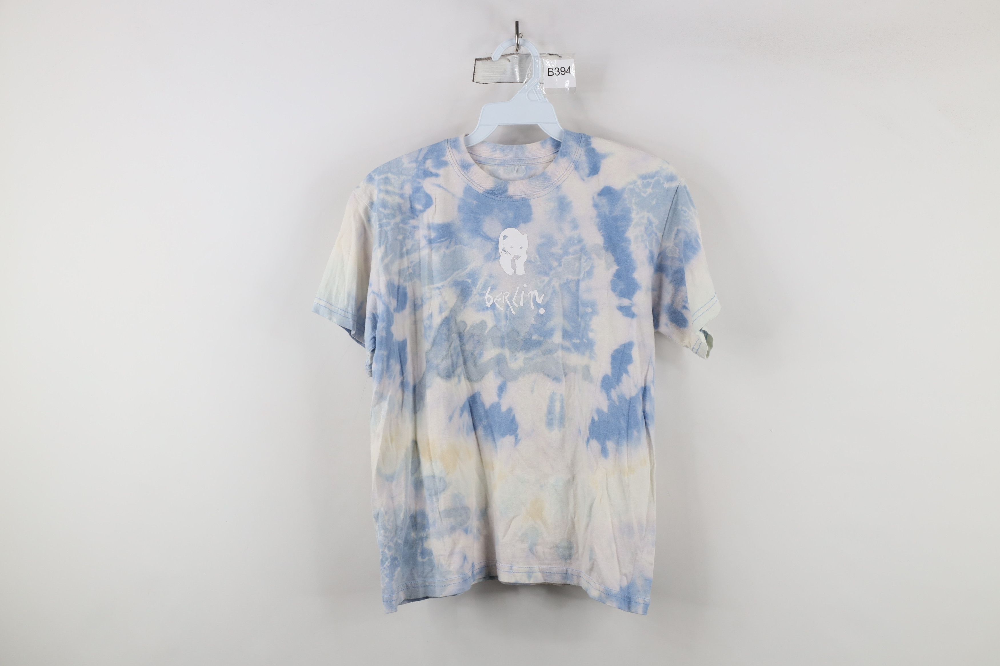 Vintage Vintage 90s Streetwear Berlin Polar Bear Acid Wash T-Shirt Size S / US 4 / IT 40 - 1 Thumbnail