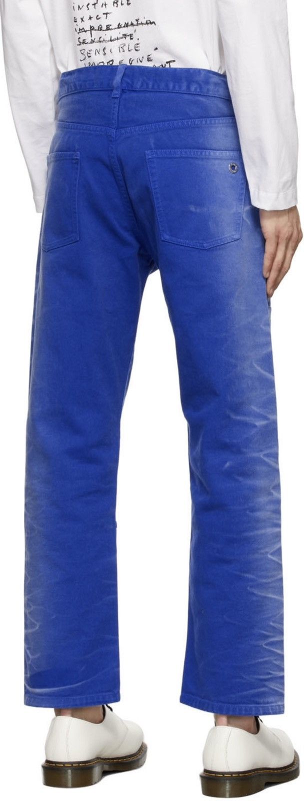 Etudes !DS! SS22 Etudes X Yves Klein Corner Edition Denim Pants Size 32" / US 10 / IT 46 - 7 Thumbnail