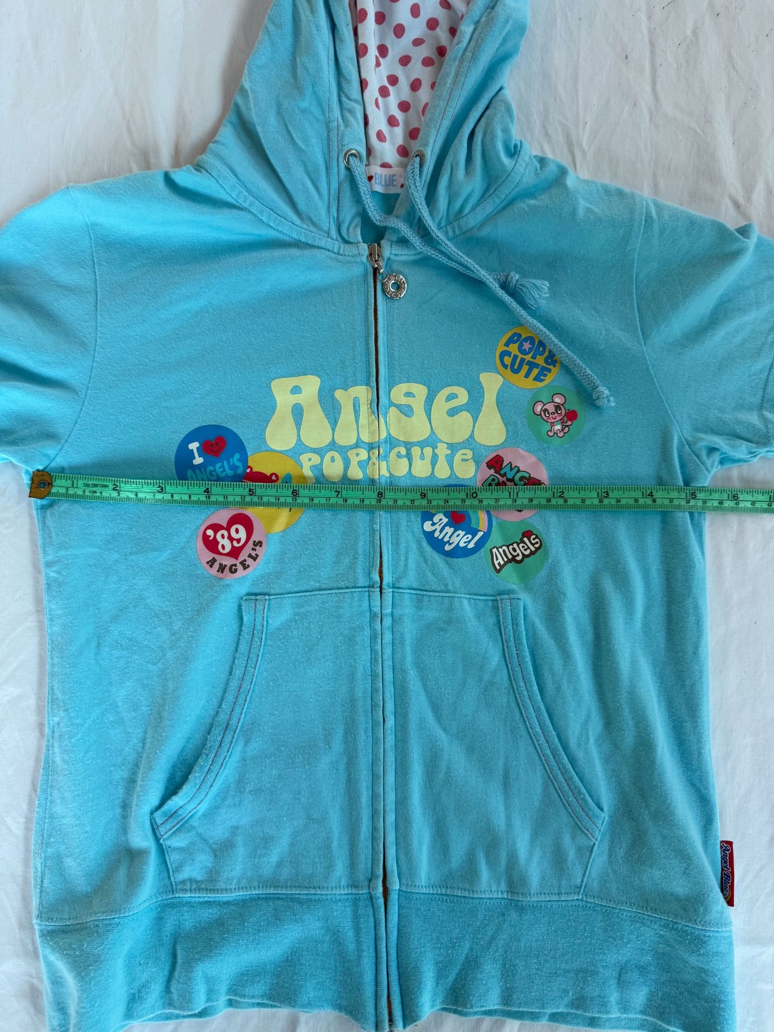 Angel Blue ULTRA RARE y2k VINTAGE ANGEL BLUE HOODED VEST Size M / US 6-8 / IT 42-44 - 6 Thumbnail