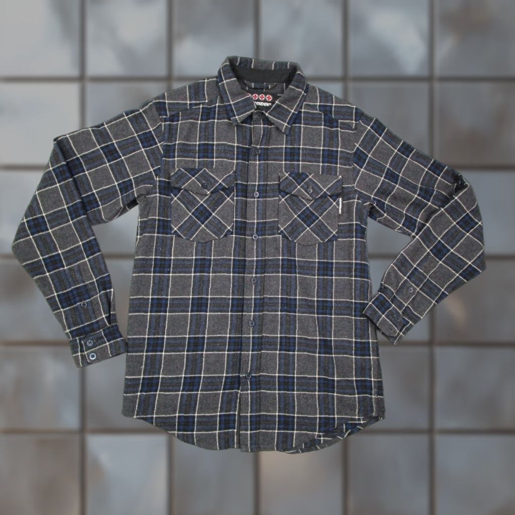Vintage **Gray Plaid Flannel Shirt Mens Small Button Up Workwear** User: Gray Plaid Flannel Shirt Mens Small Button Up Workwear Size US S / EU 44-46 / 1 - 1 Thumbnail
