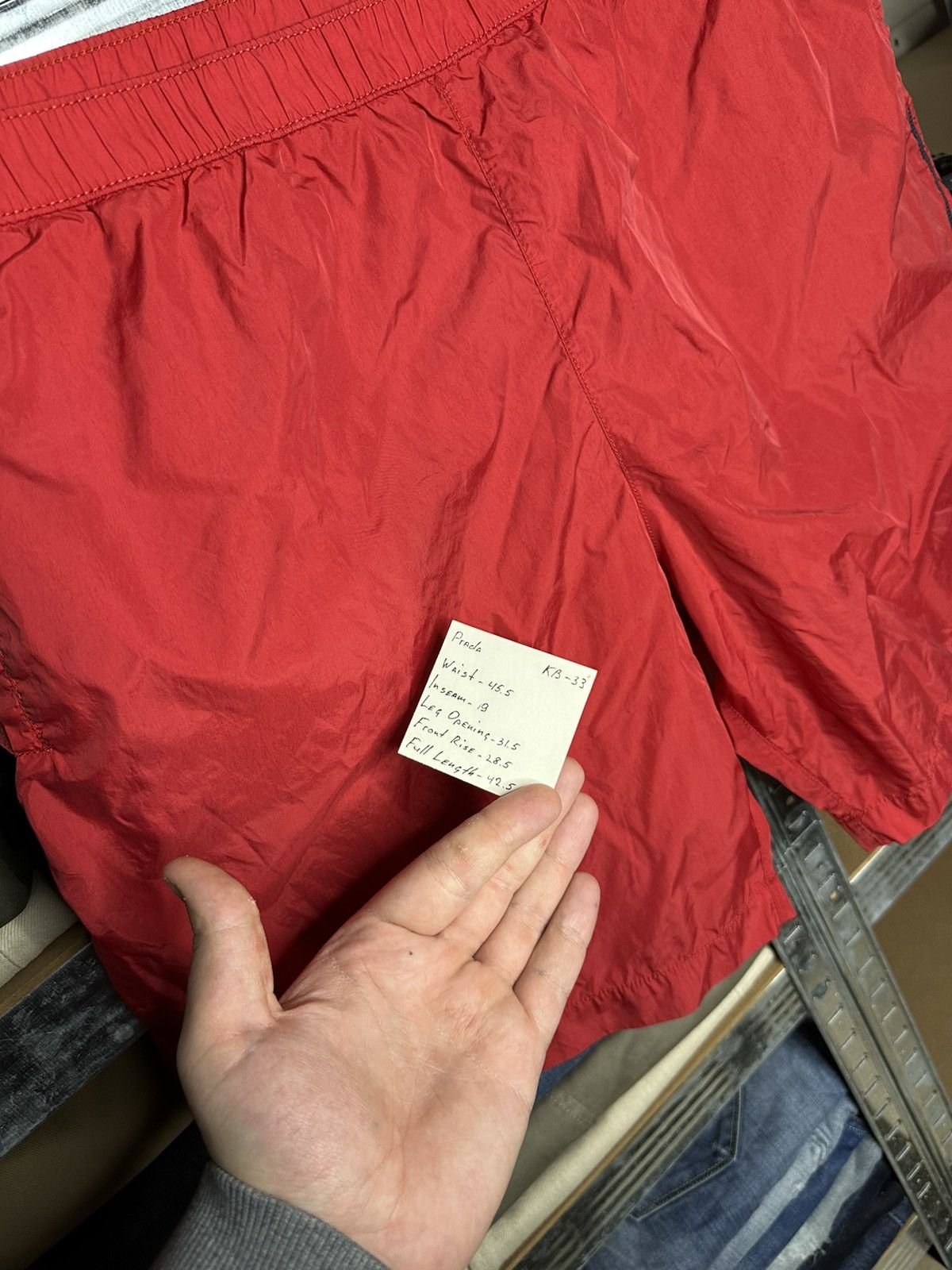 Prada Prada Luna Rossa Red Nylon Swim Shorts IT 54 Size US 38 / EU 54 - 8 Thumbnail